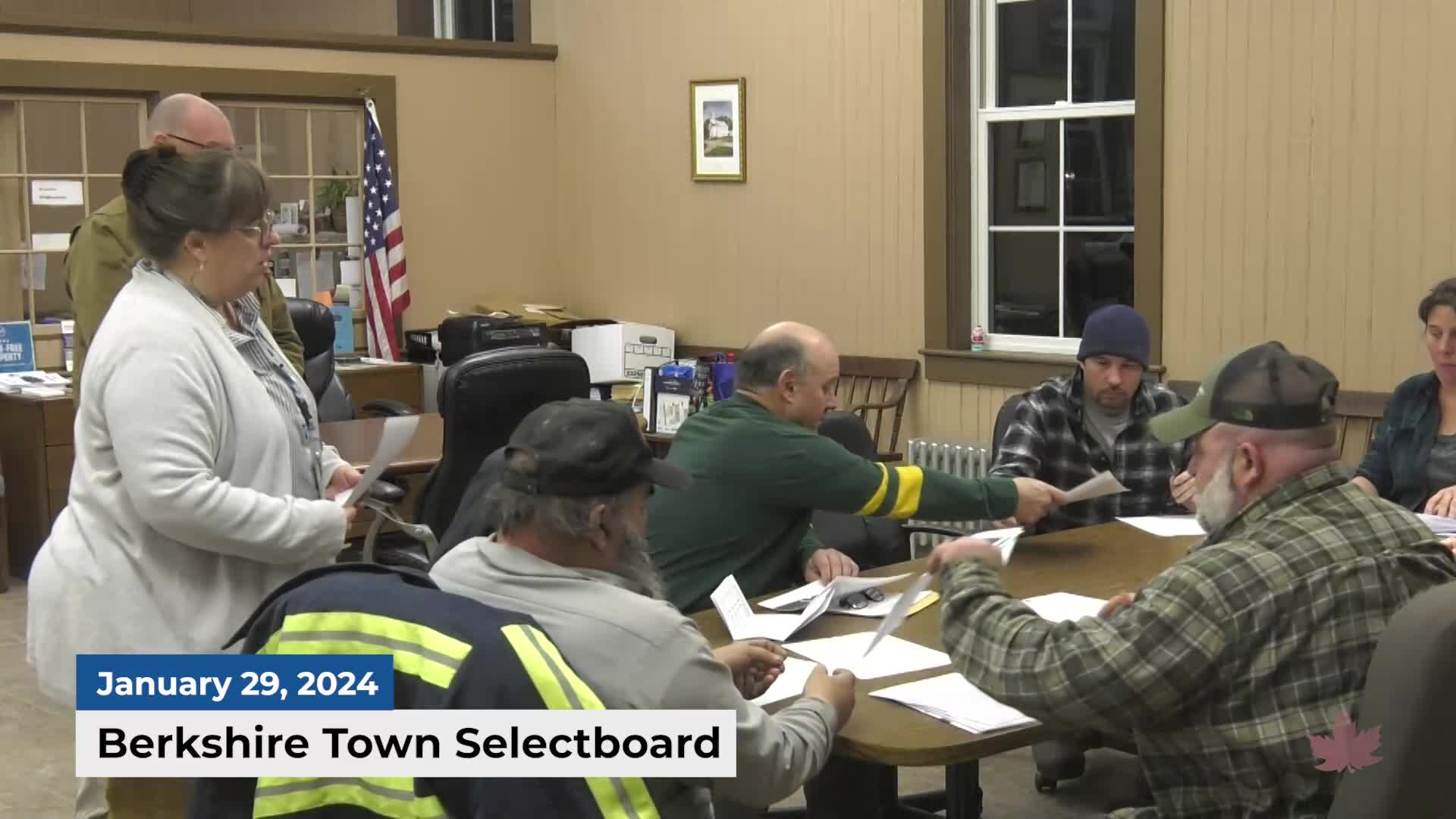 Thumbnail image for Berkshire Selectboard | | 1/29/24