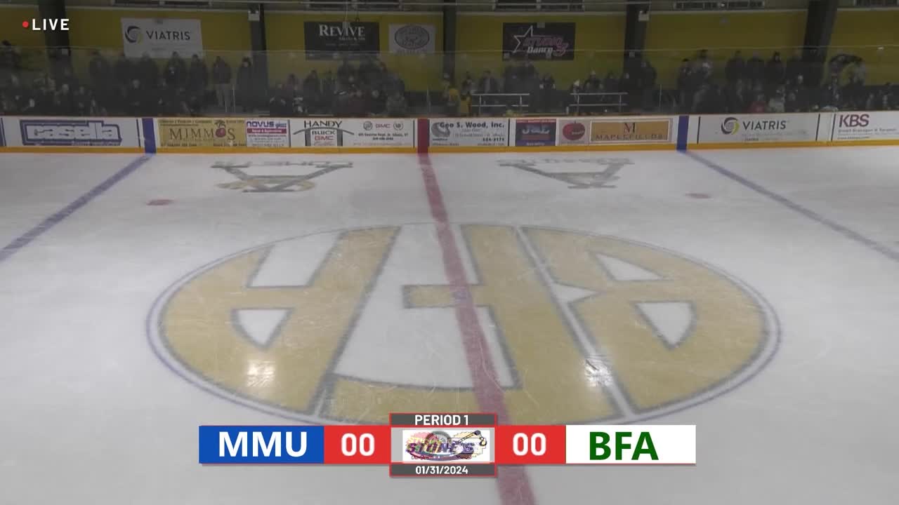 BFA Bobwhite Hockey vs MMU 1/31/24
