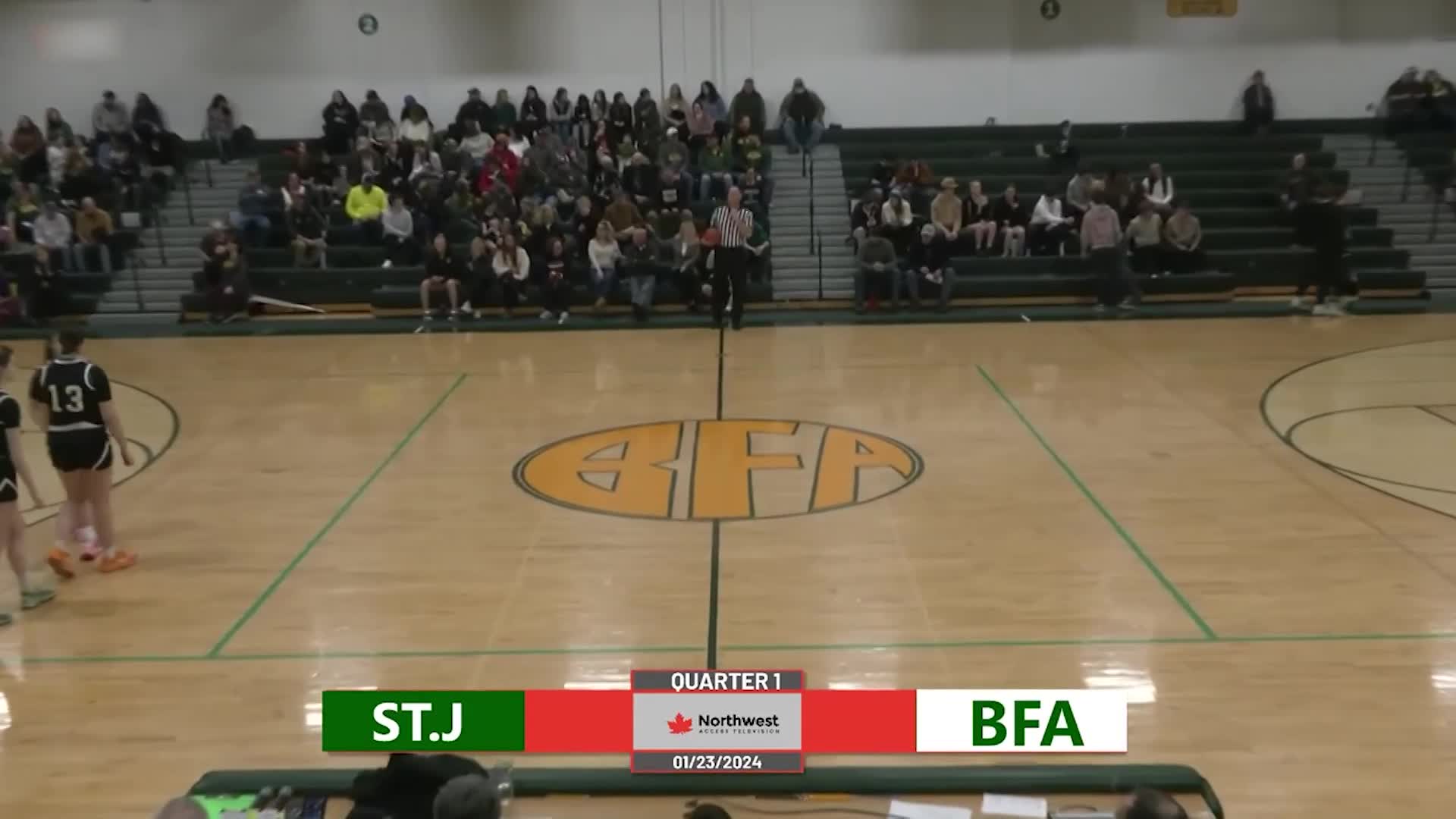 Thumbnail image for BFA Comet BBall vs St J | 1/23/2024