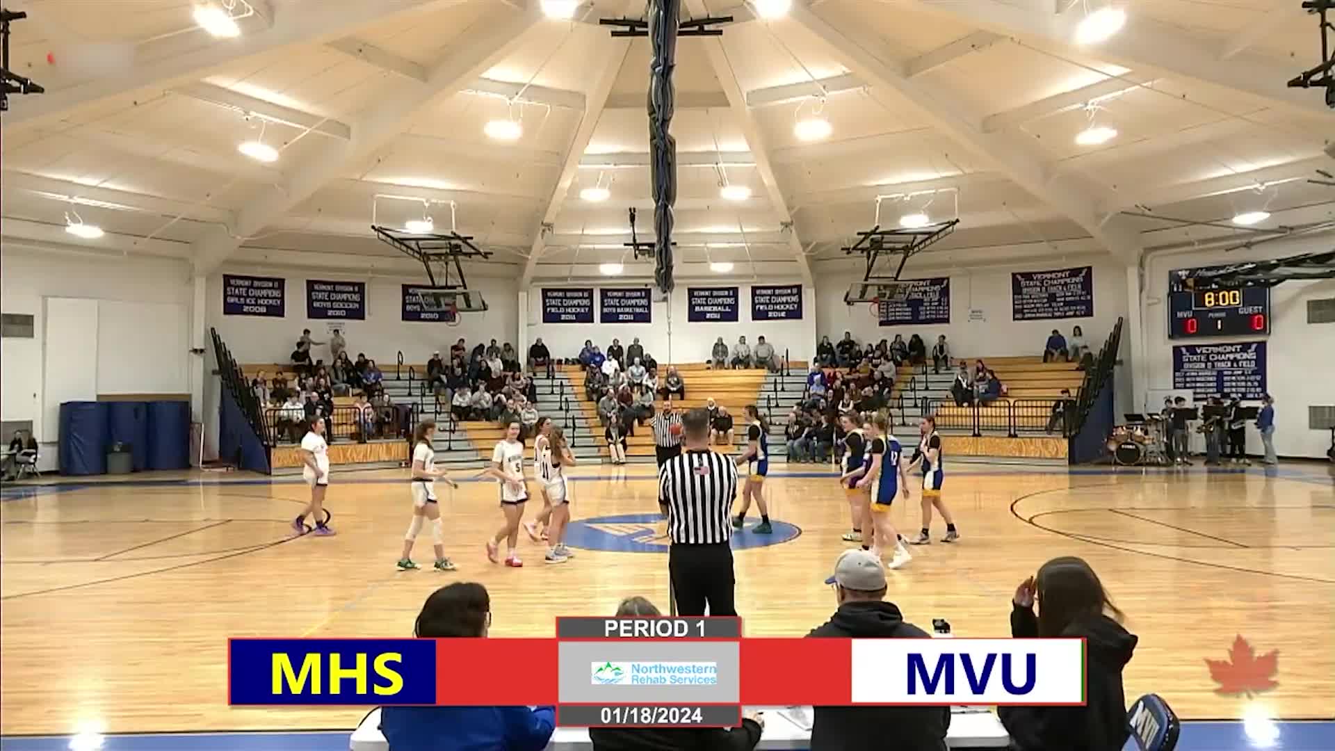 Thumbnail image for MVU Basketball vs Milton | 1/18/2024