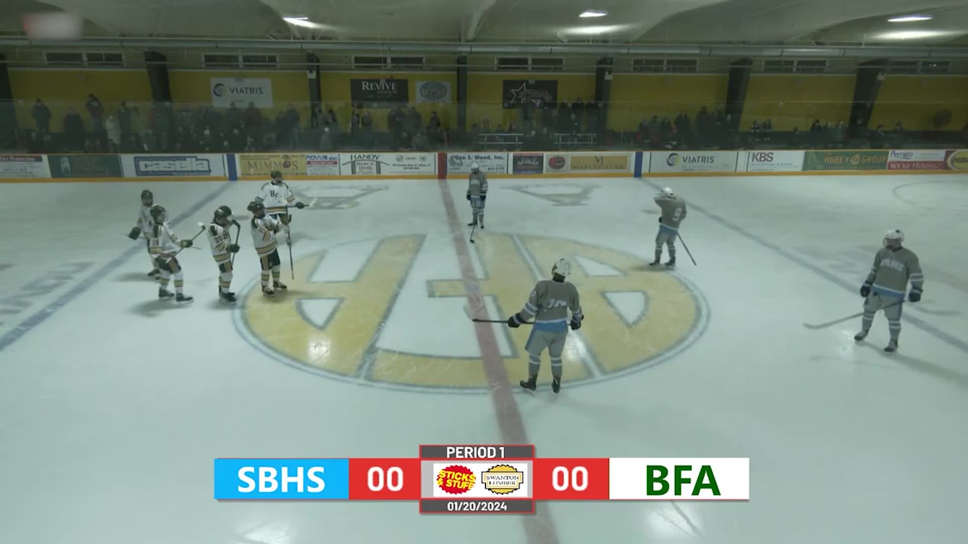Thumbnail image for BFA Bobwhite Hockey vs SB | 1/20/2024