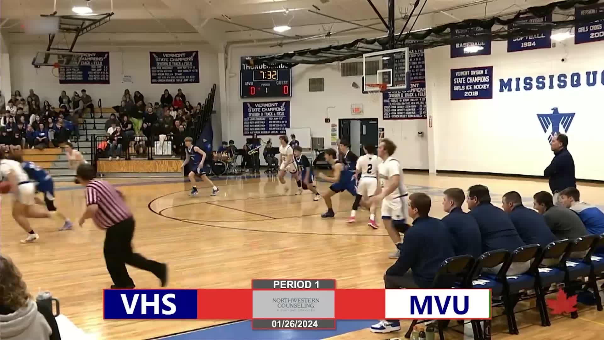 MVU Basketball vs Vergennes | 1/26/2024