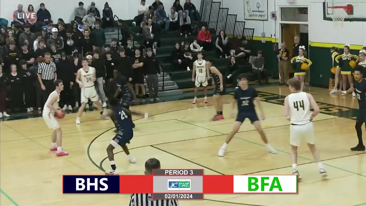 BFA Bobwhite BBall vs Burlington | 2/1/2024