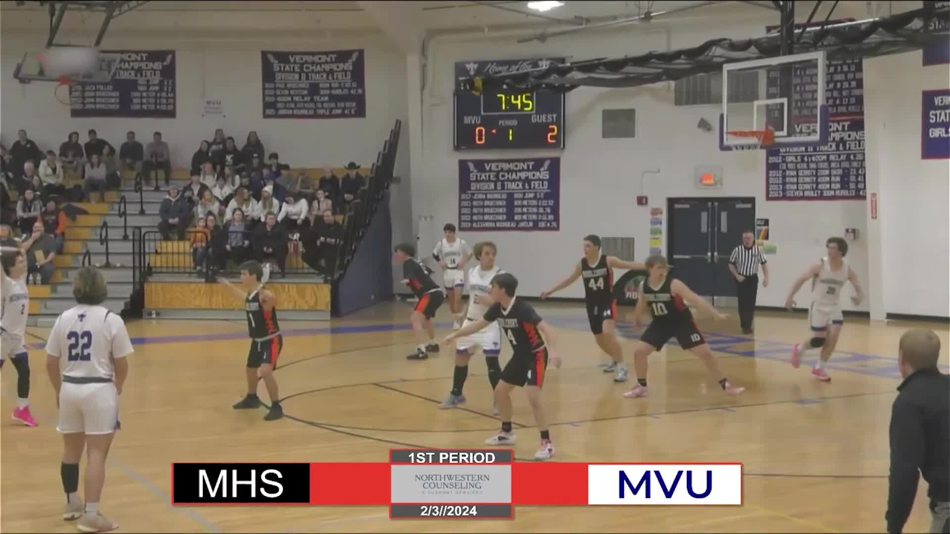 MVU BBall vs Middlebury | 2/3/2024