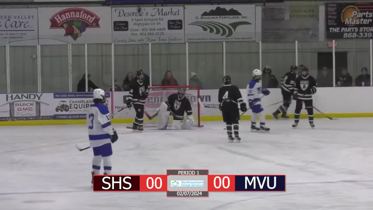 MVU Hockey vs Stowe | 2/7/2024