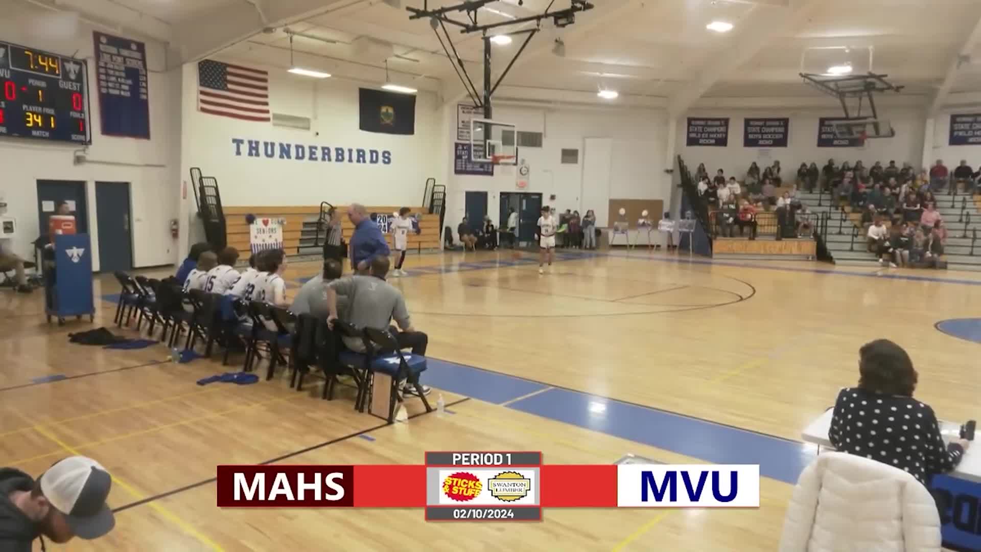 MVU Basketball vs Mt Abe | 2/8/2024