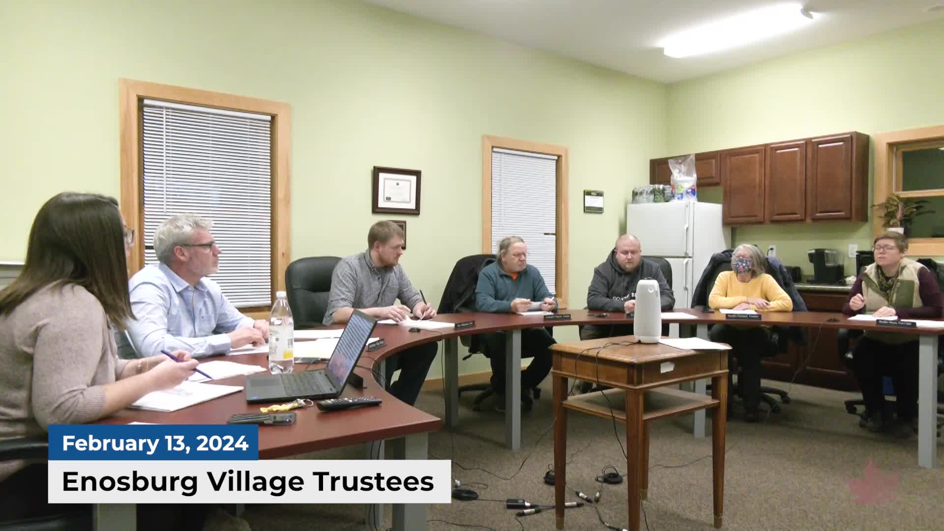 Enosburg Village Trustees | 2/13