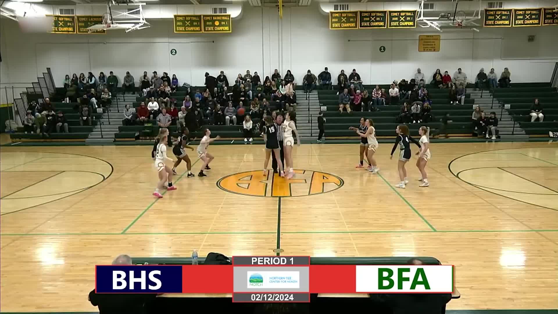 BFA Comet BBall vs Burlington | 2/12/2024