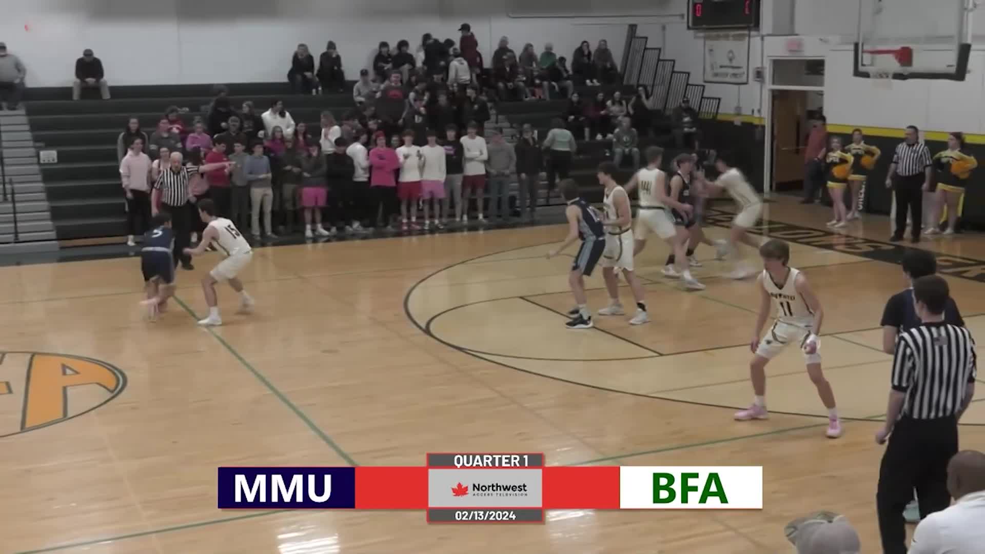 BFA bobwhite BBall vs MMU | 2/13/2024