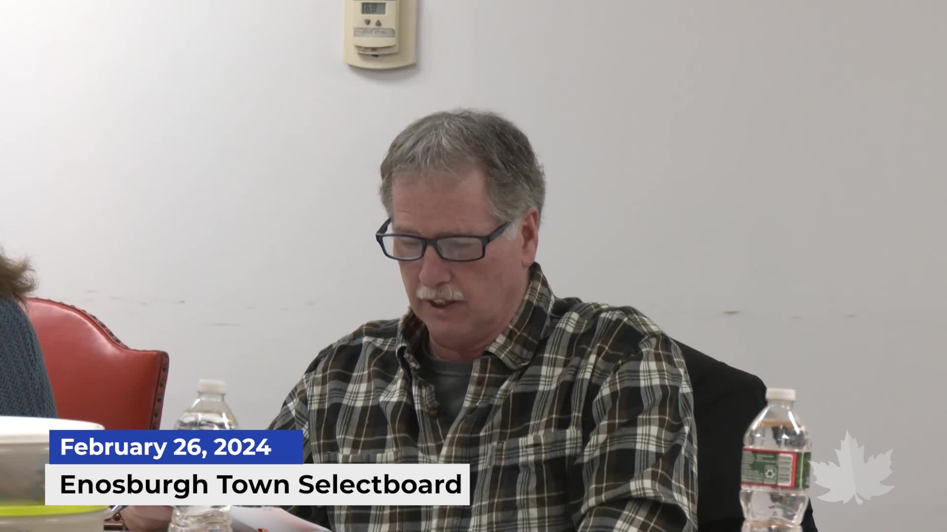Thumbnail image for Enosburgh Town Selectboard | 02/26/2024