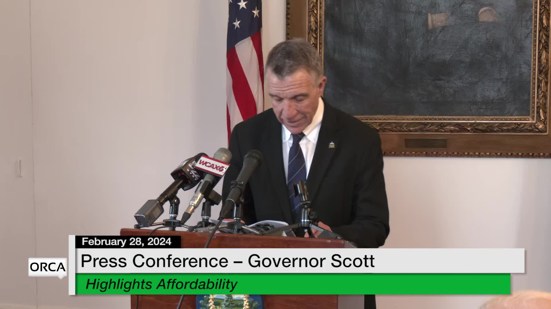 Thumbnail image for Governor Scott Press Conference | 02/28/24