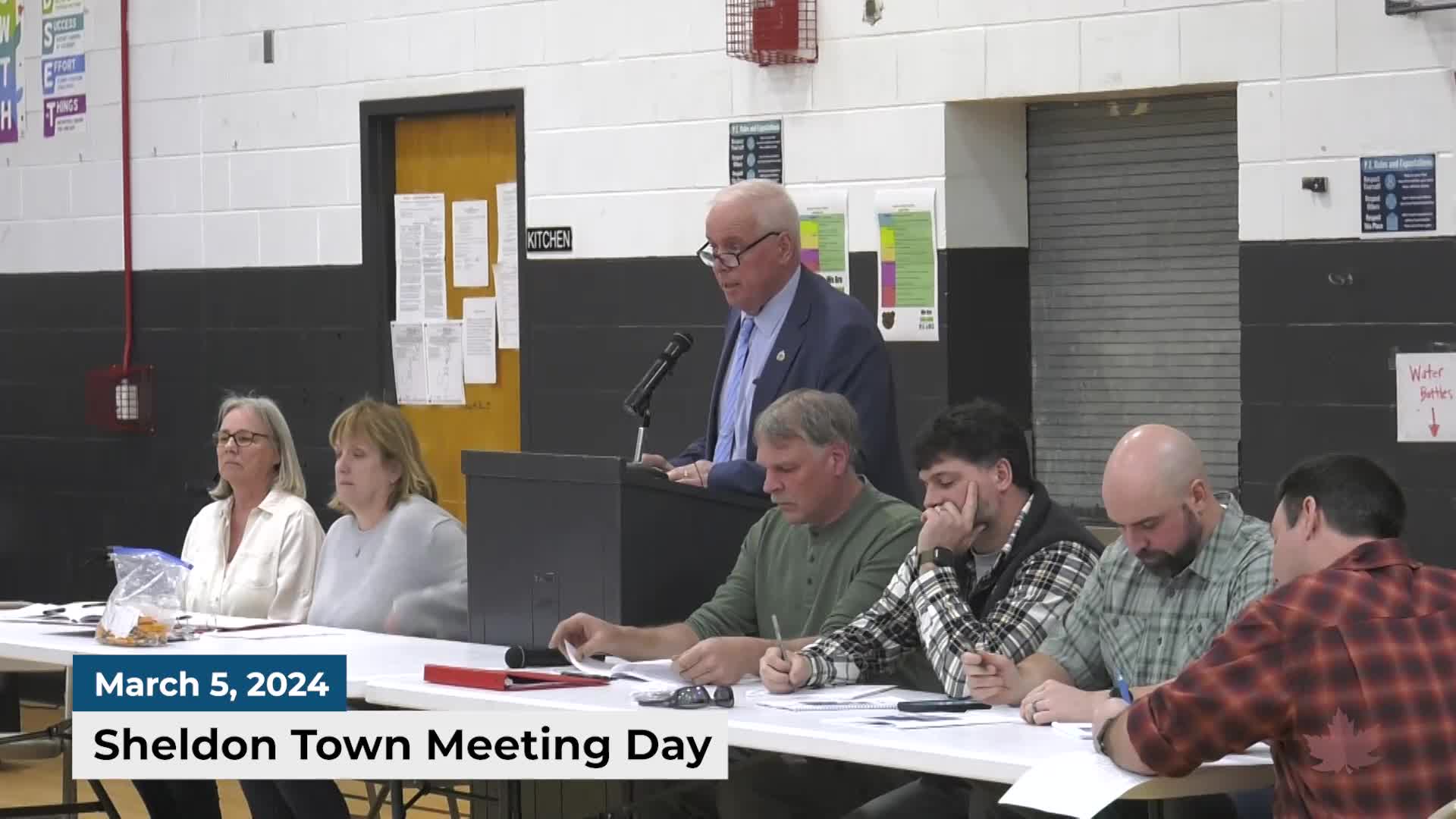 Sheldon Town Meeting Day  | 03/05/2024