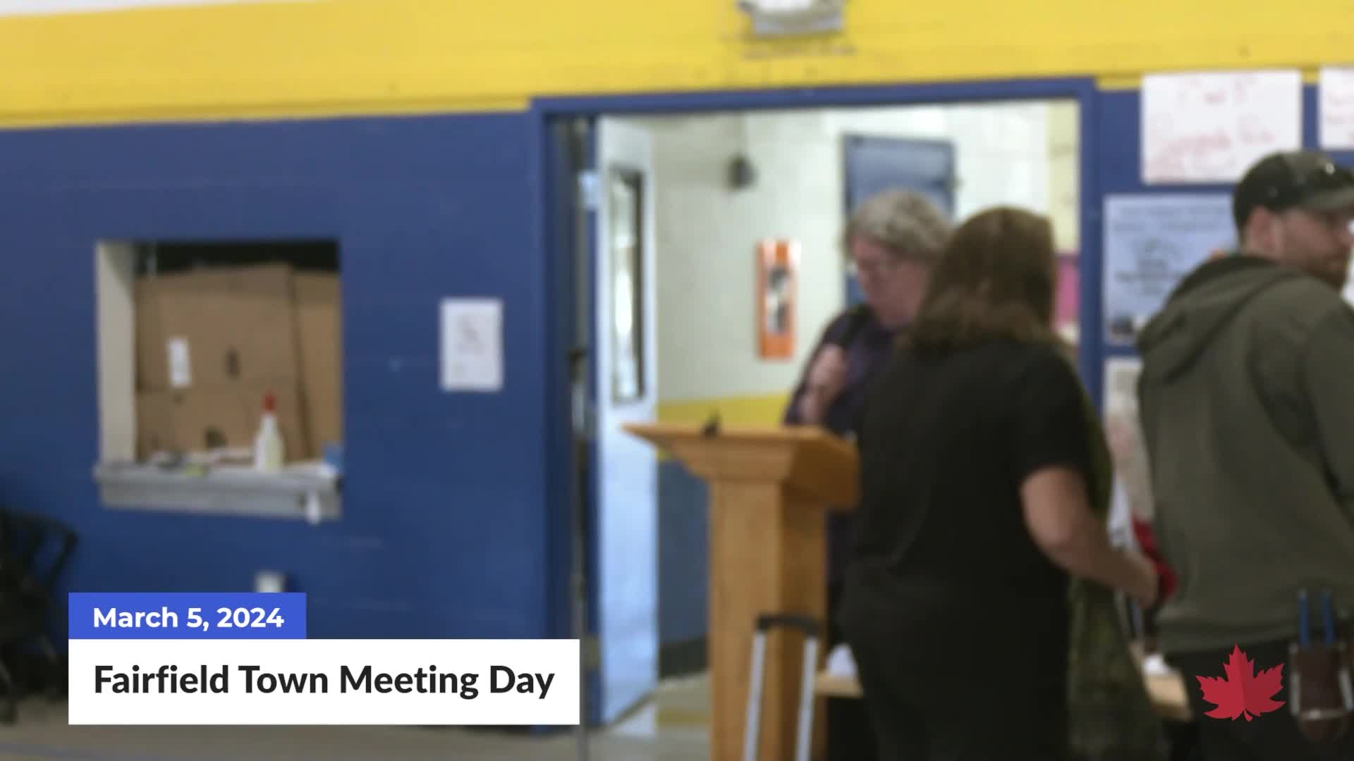 Thumbnail image for Fairfield Town Meeting Day | 03/05/2024