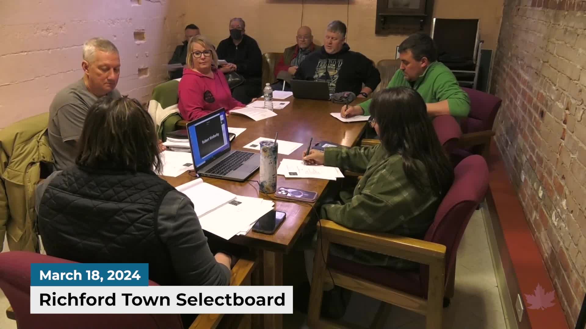 Thumbnail image for Richford Town Selectboard | 3/18