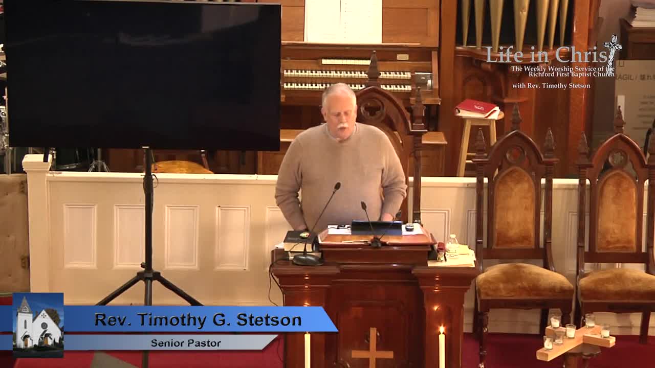Thumbnail image for Life In Christ | 03/24/2024