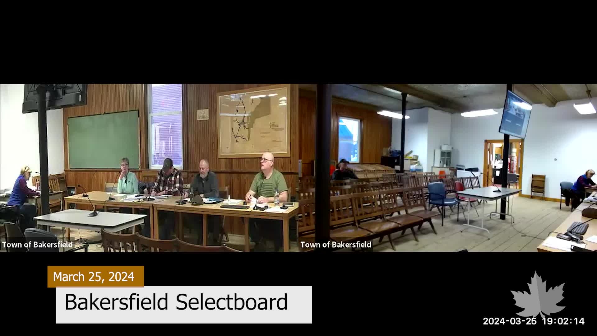 Thumbnail image for Bakersfield Selectboard | 03/25/24
