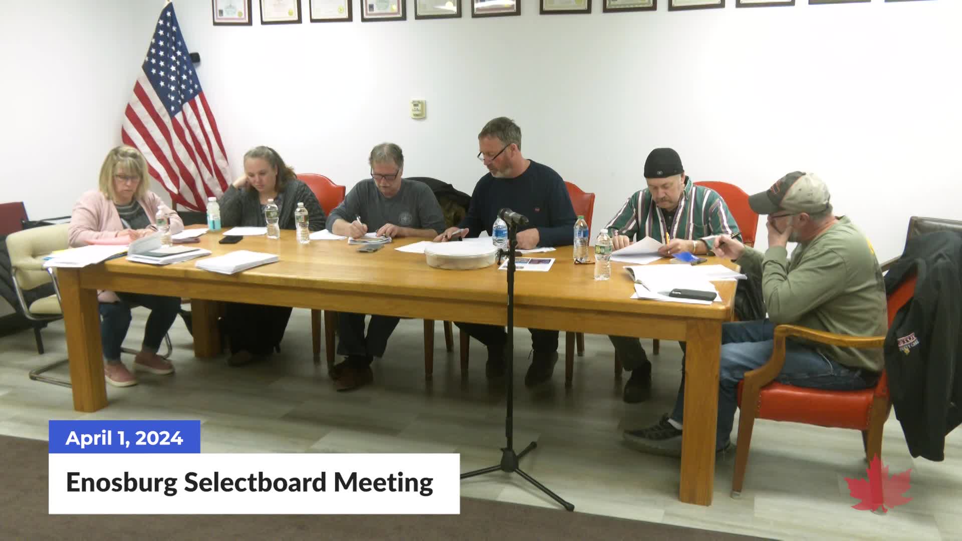 Thumbnail image for Enosburgh Town Selectboard | 04/01/2024