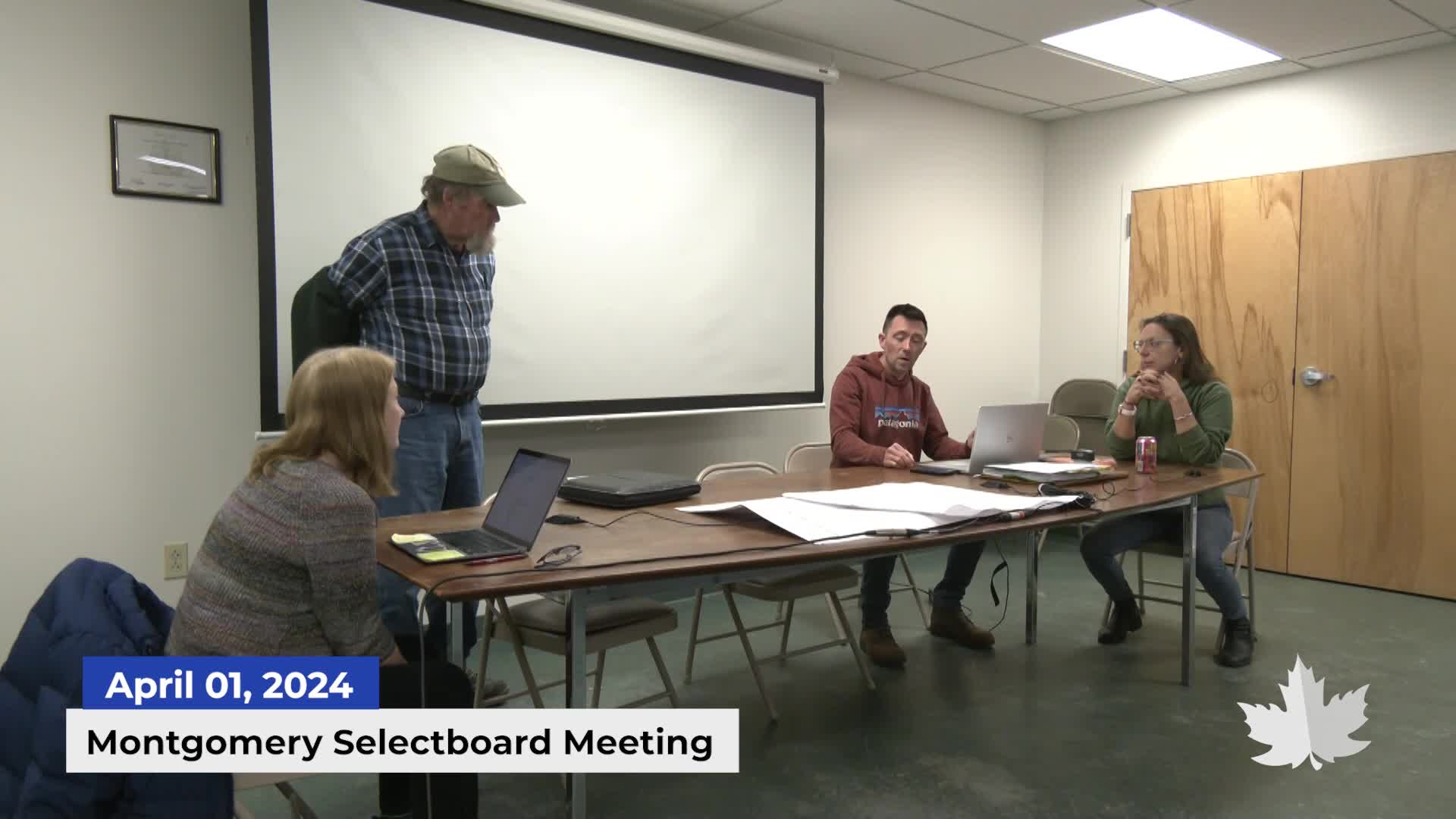 Thumbnail image for Montgomery Selectboard | 4/1