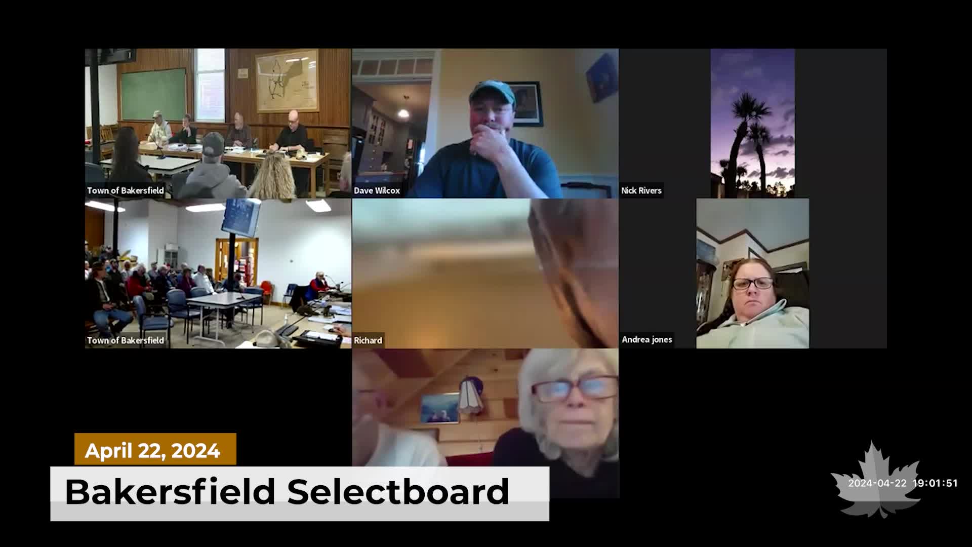 Thumbnail image for Bakersfield Selectboard 4/22