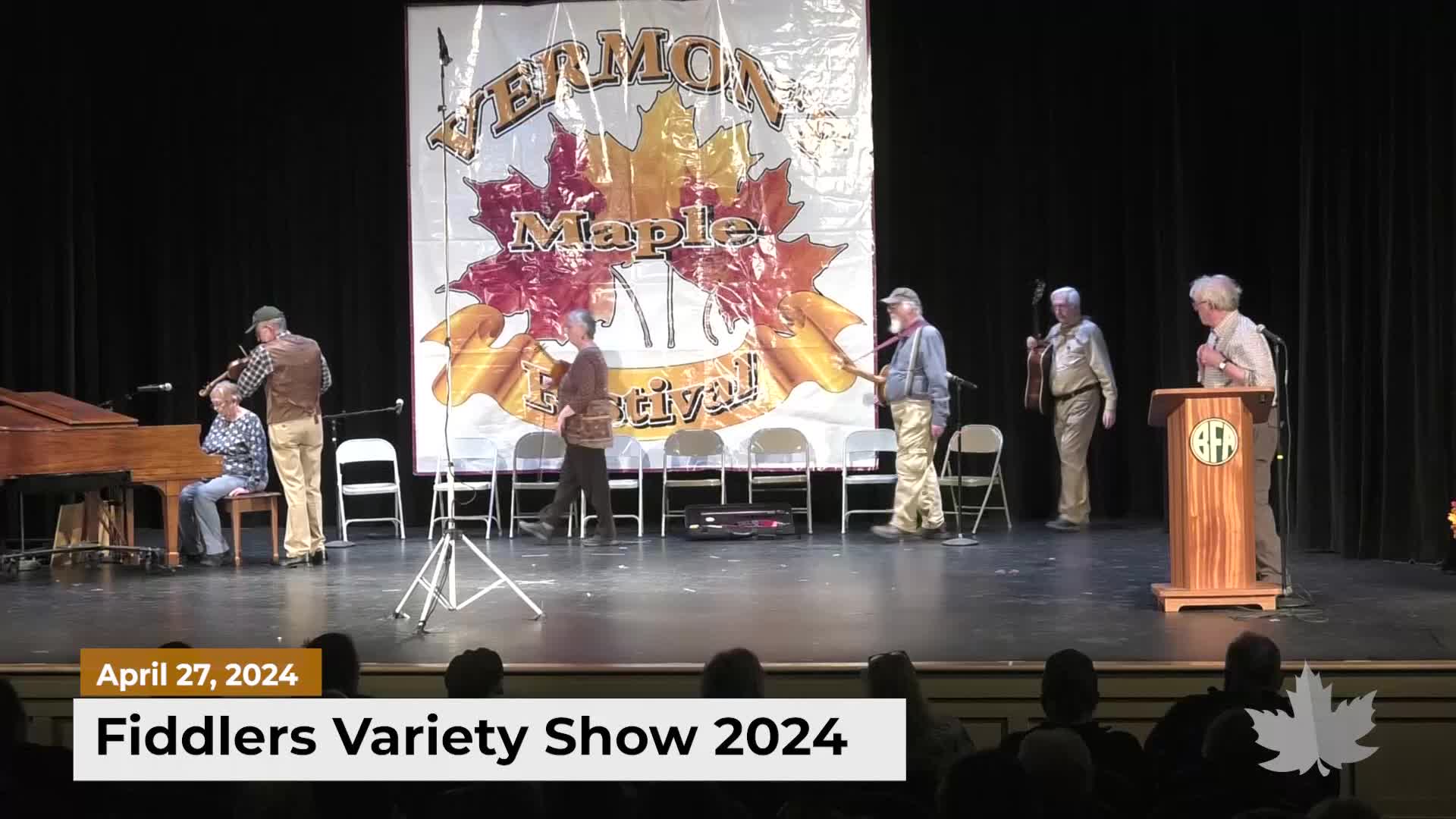Thumbnail image for Fiddlers Variety Show at Maple Fest 2024 | 04/27/2024