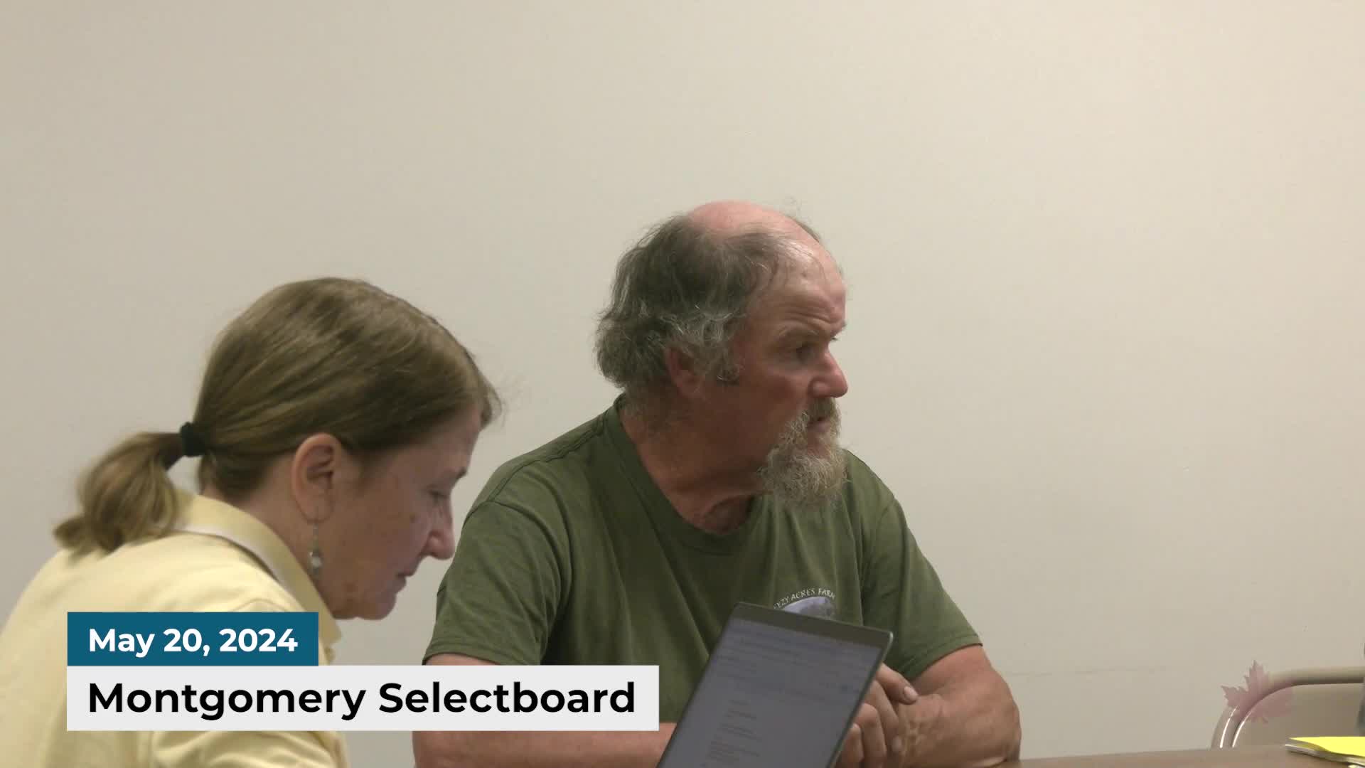 Thumbnail image for Montgomery Selectboard 5/20