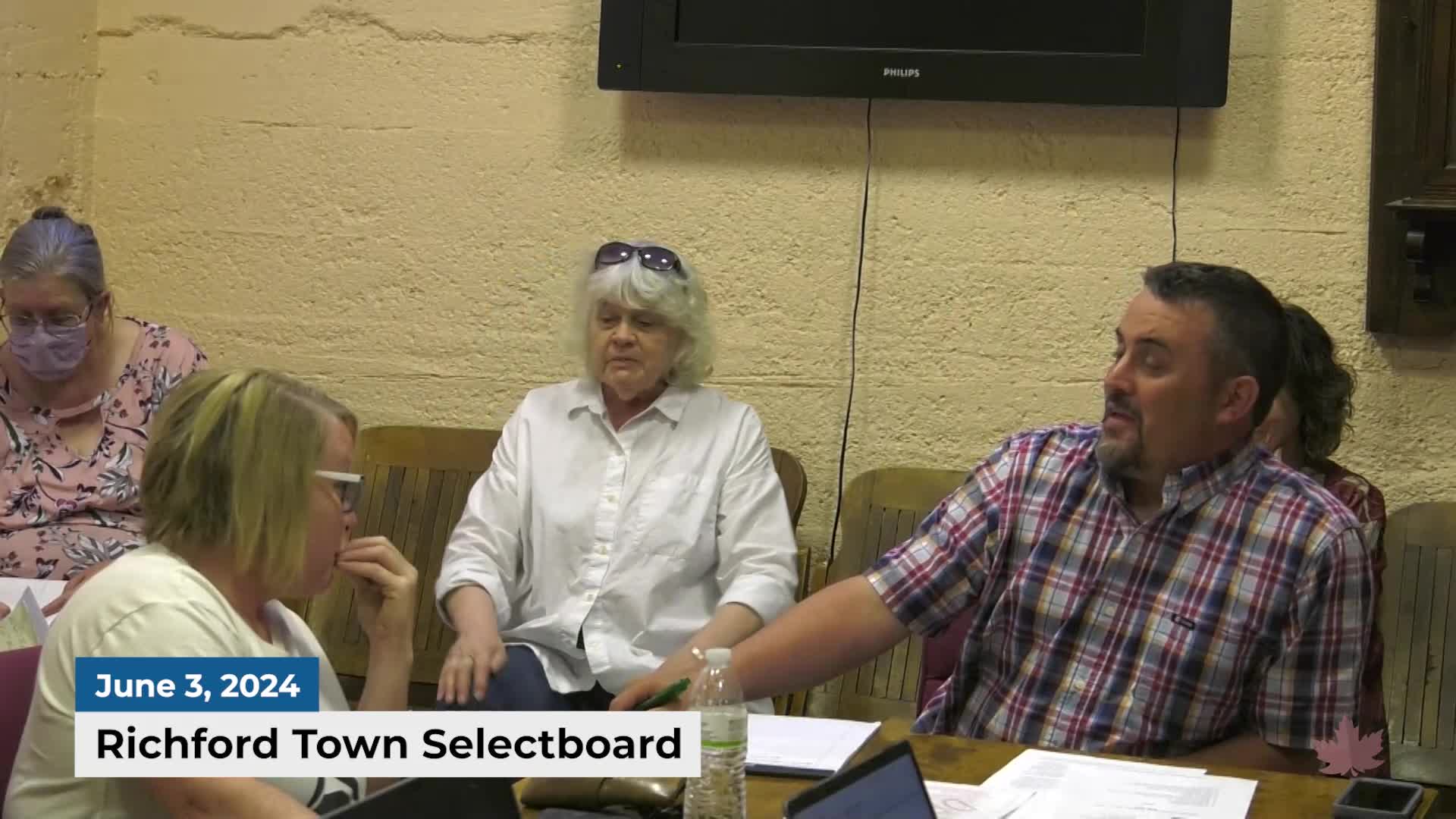 Thumbnail image for Richford Town Selectboard | 06/03/2024