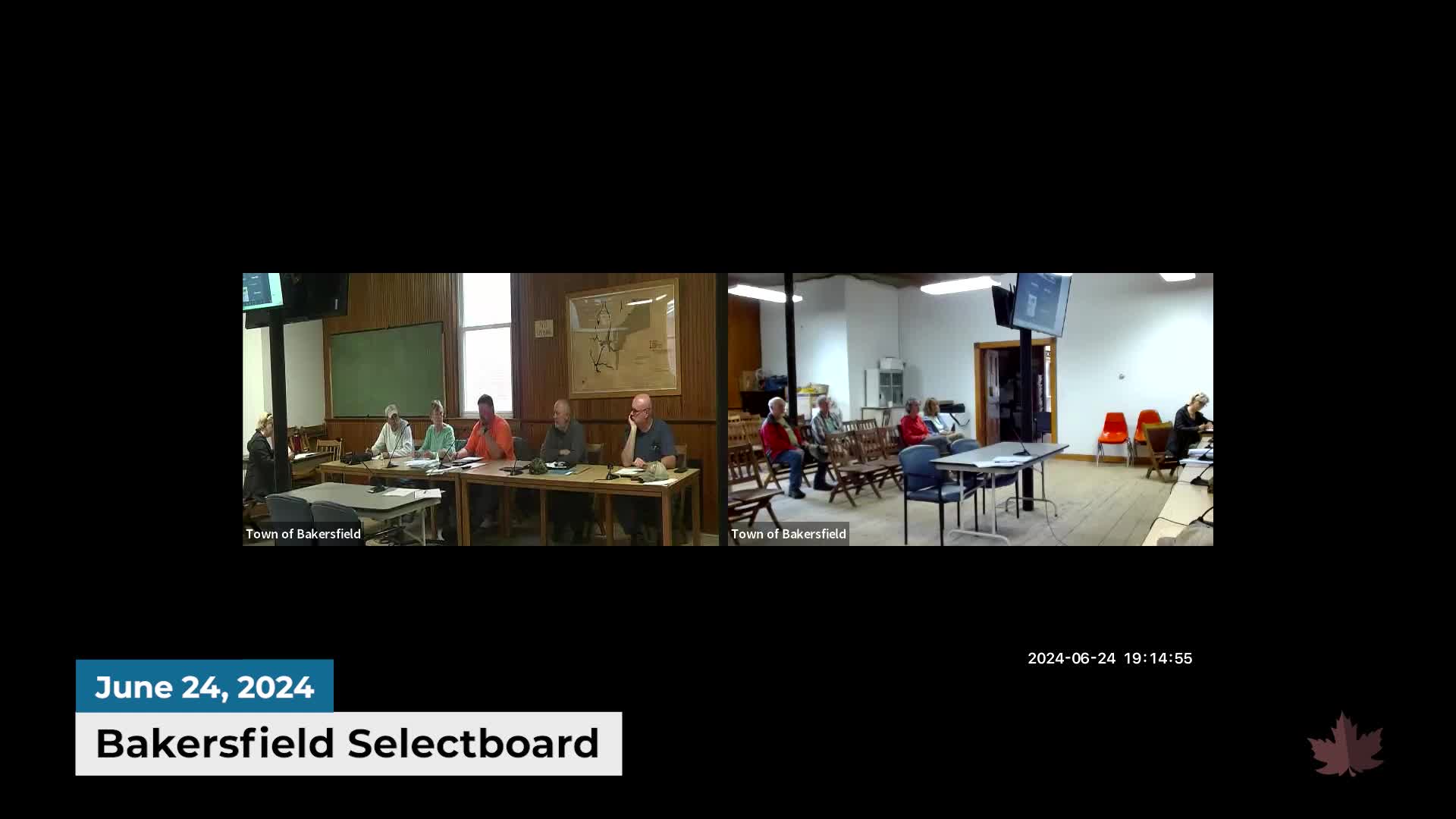 Thumbnail image for Bakersfield Selectboard | 06/24/2024