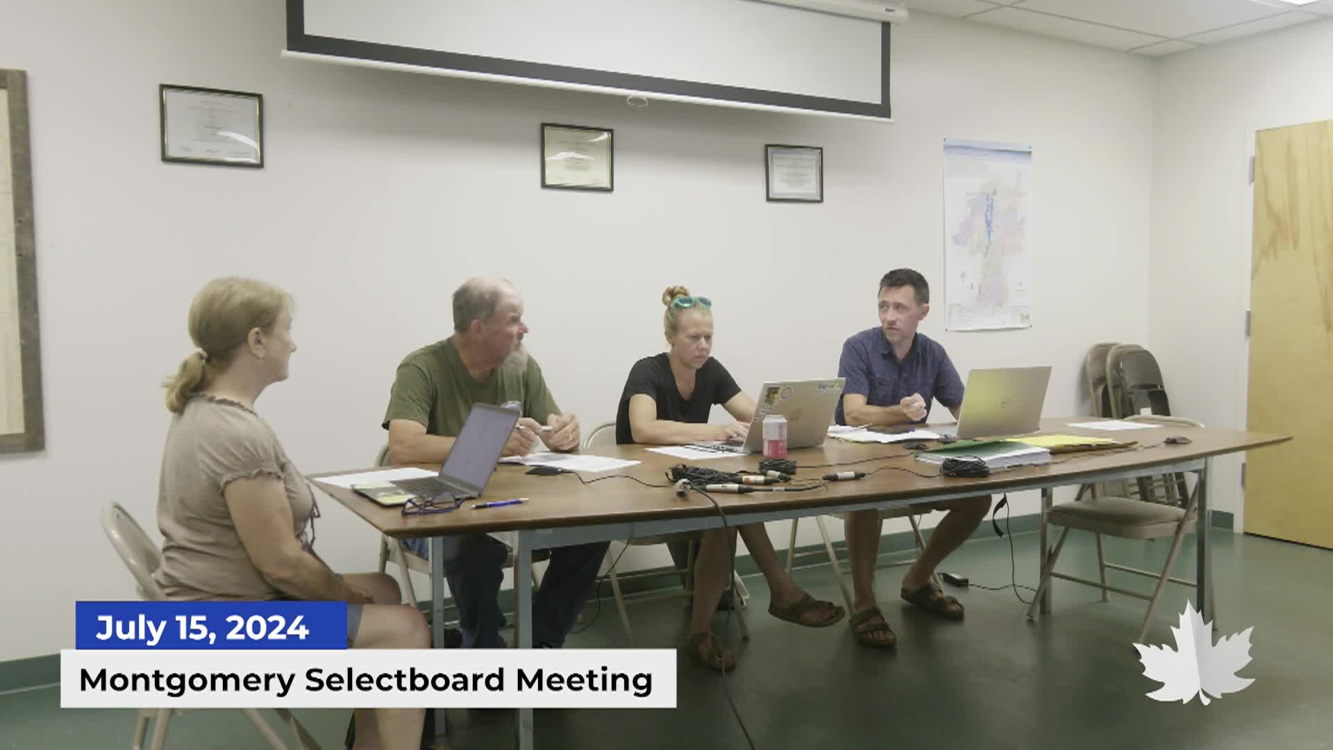 Thumbnail image for Montgomery Selectboard | 07/15/2024