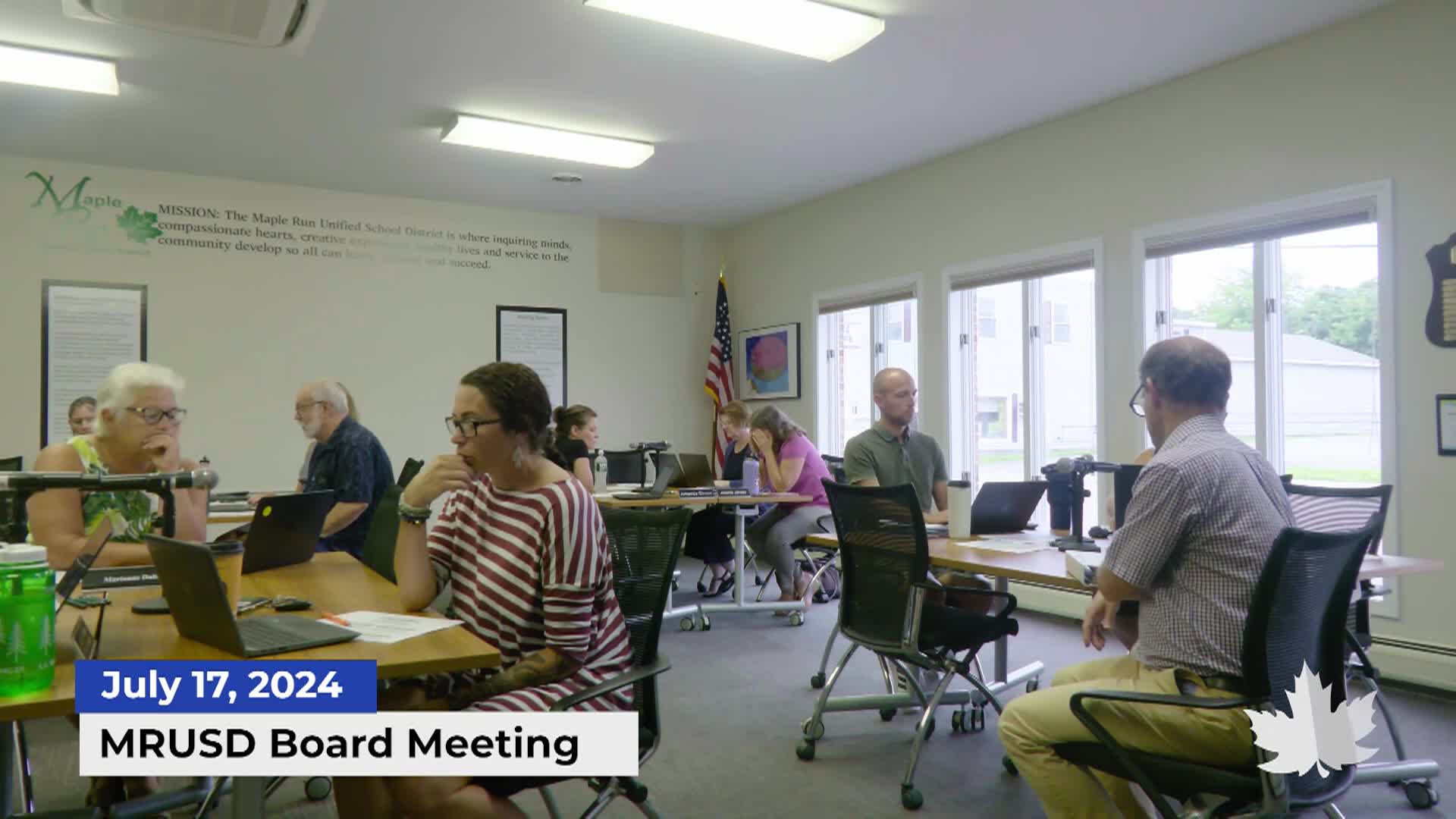 Thumbnail image for MRUSD Board Meeting | 07/17/2024