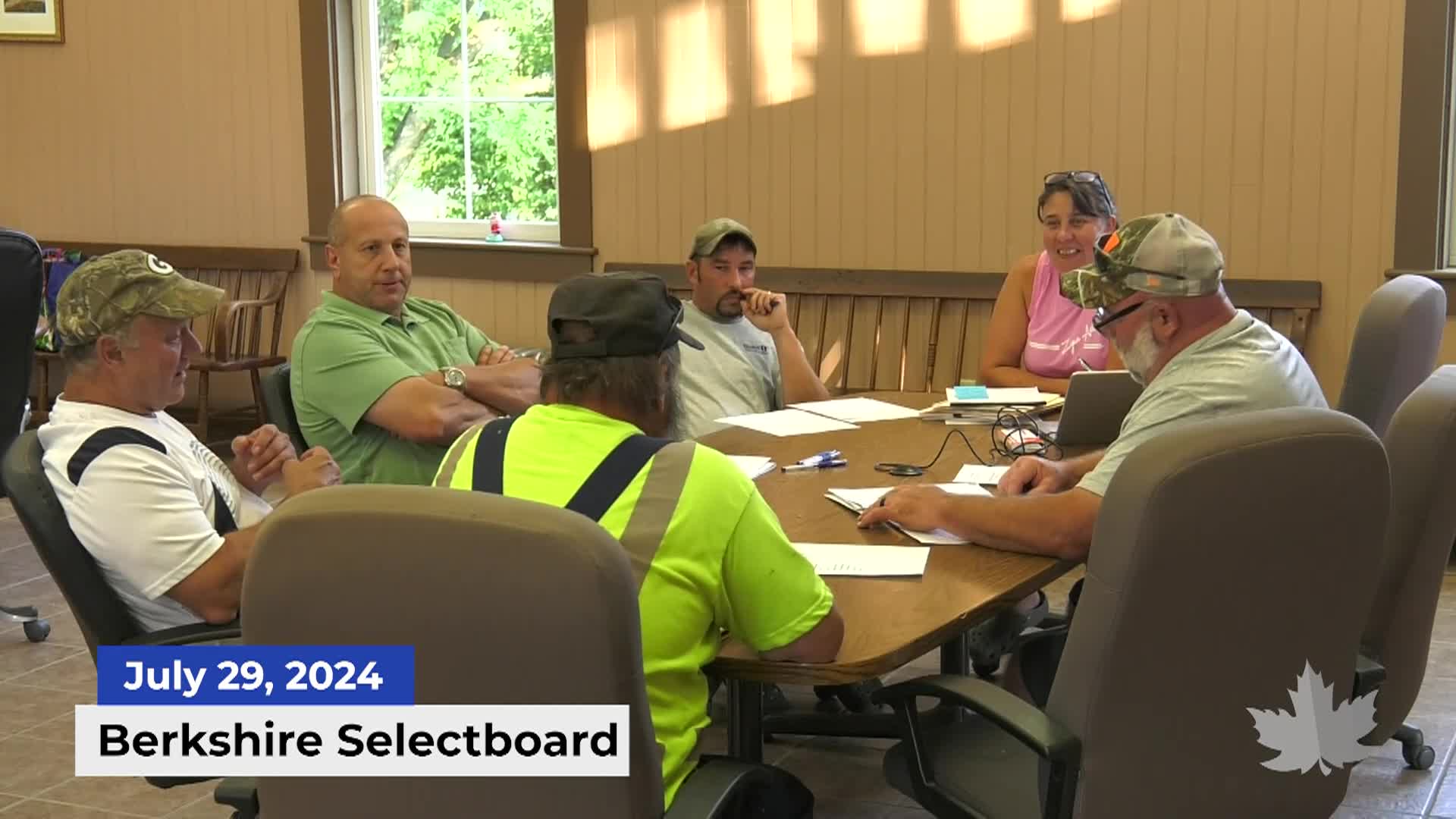 Thumbnail image for Berkshire Selectboard | 07/29/2024