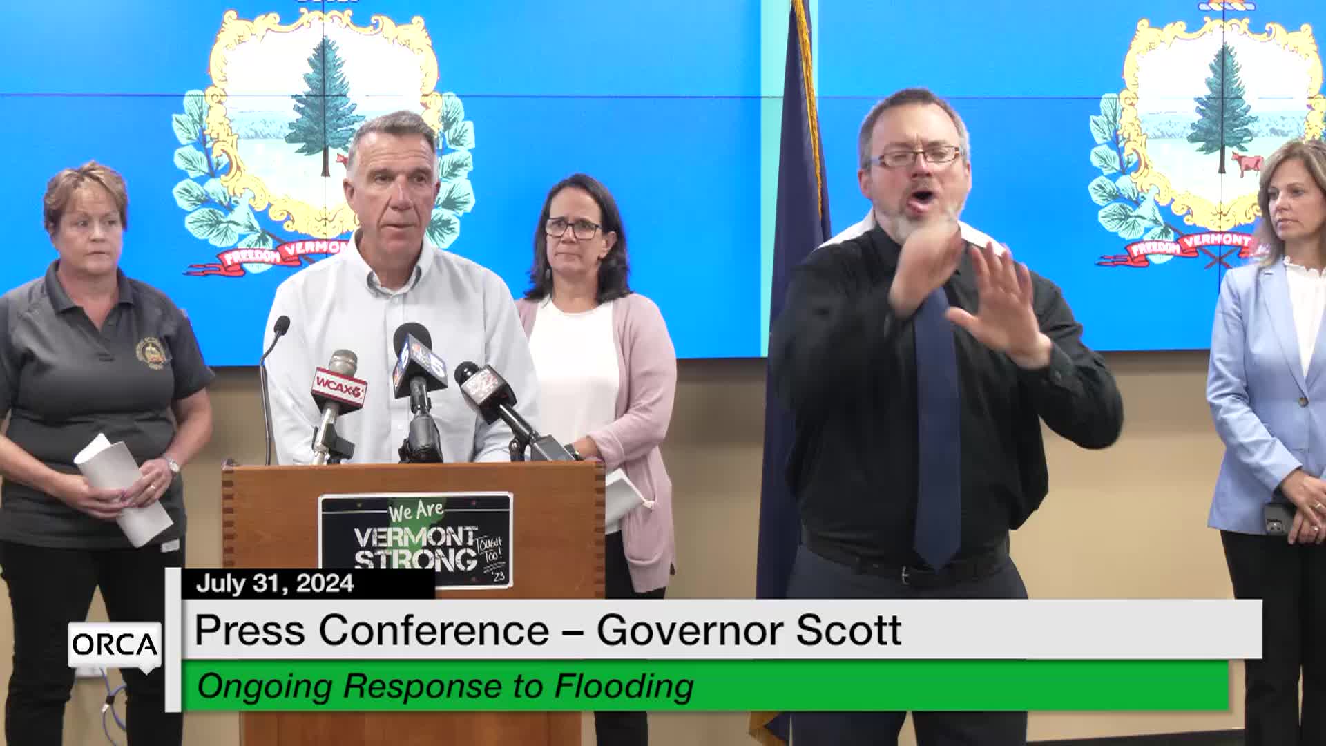 Thumbnail image for Governor Scott Press Conference | 07/31/2024