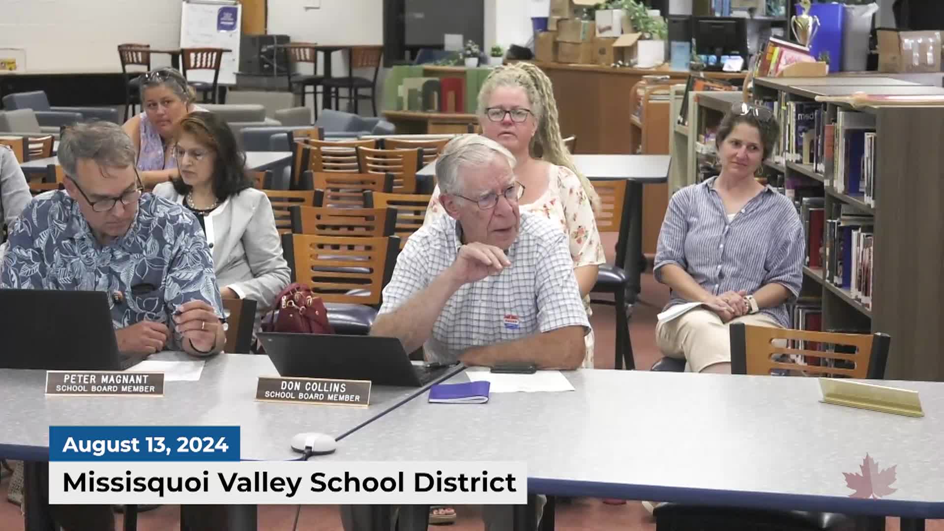 Thumbnail image for MVSD Board Meeting | 08/13/2024