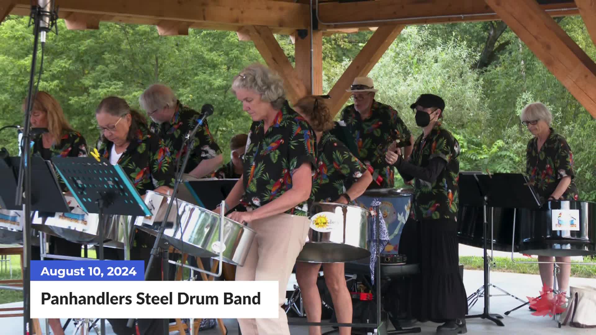 Thumbnail image for Panhandlers Steel Drum Band @ Fairfield Meeting House on the Green