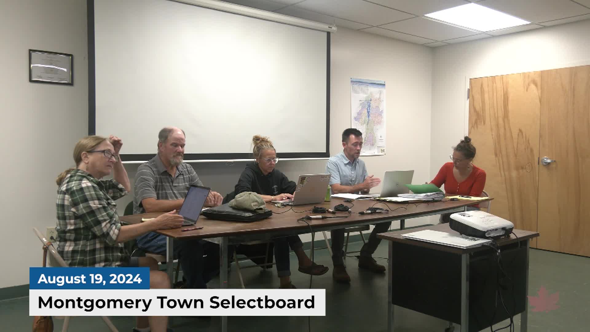 Thumbnail image for Montgomery Selectboard | 08/19/2024