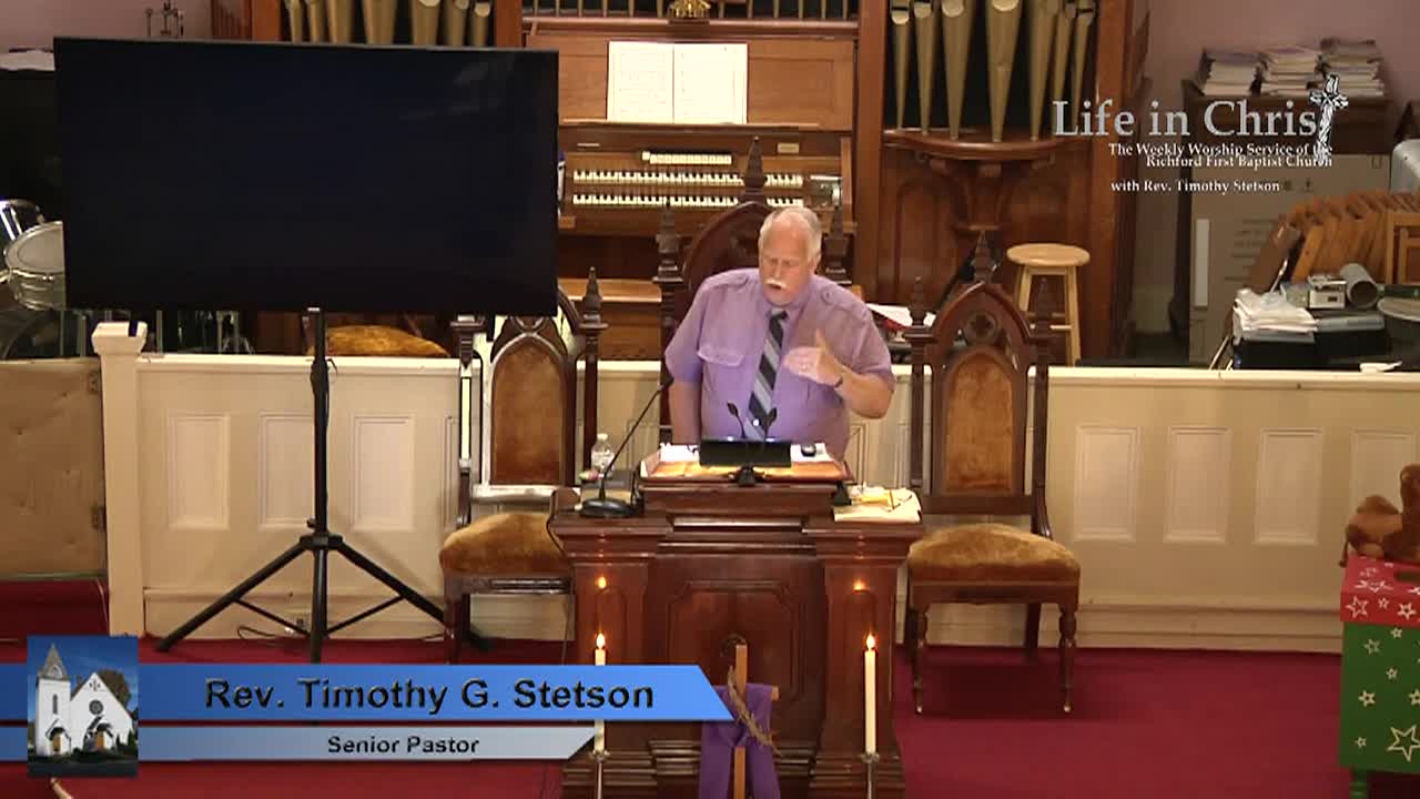Thumbnail image for Life In Christ | 08/25/2024