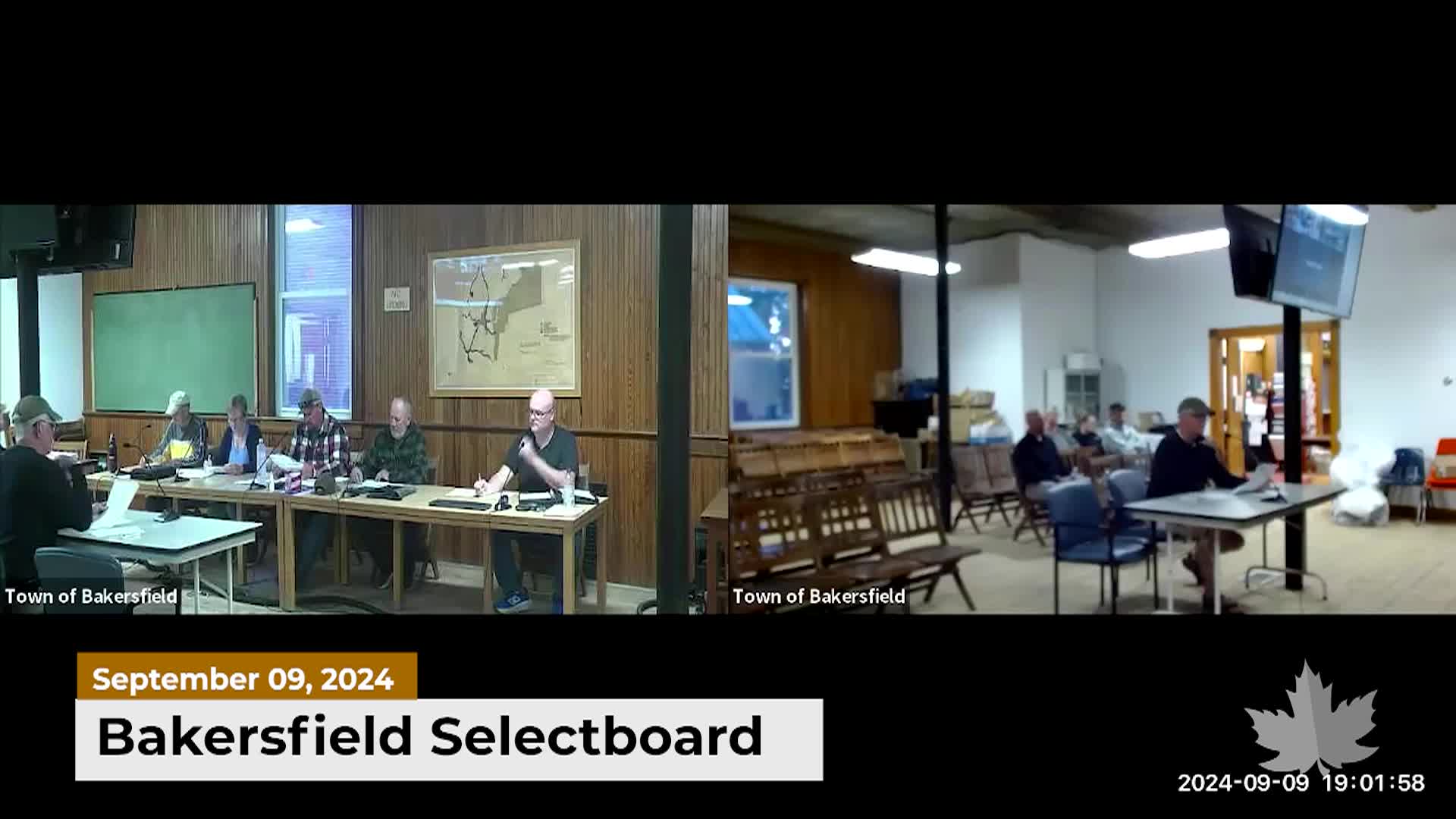 Thumbnail image for Bakersfield Selectboard | 09/09/2024
