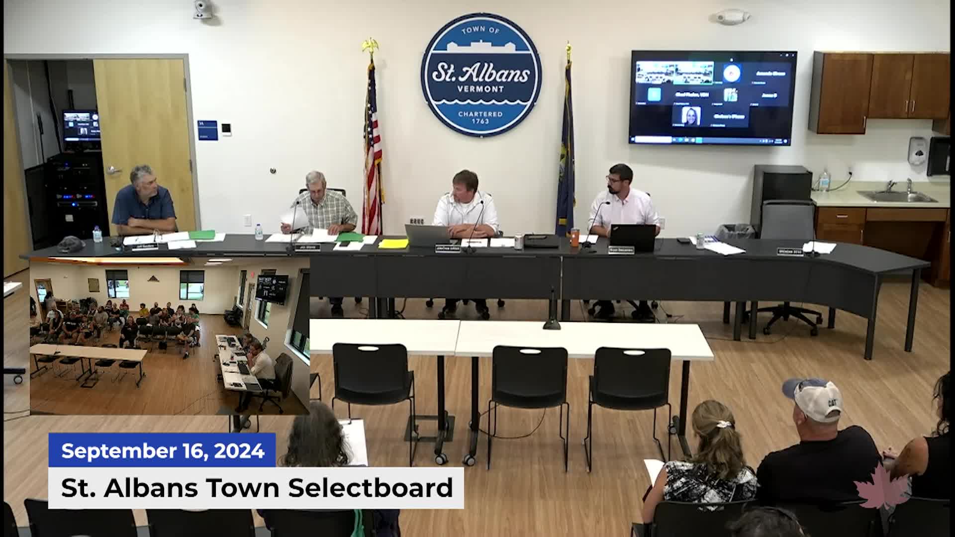 St Albans Town Selectboard | 09/16/2024