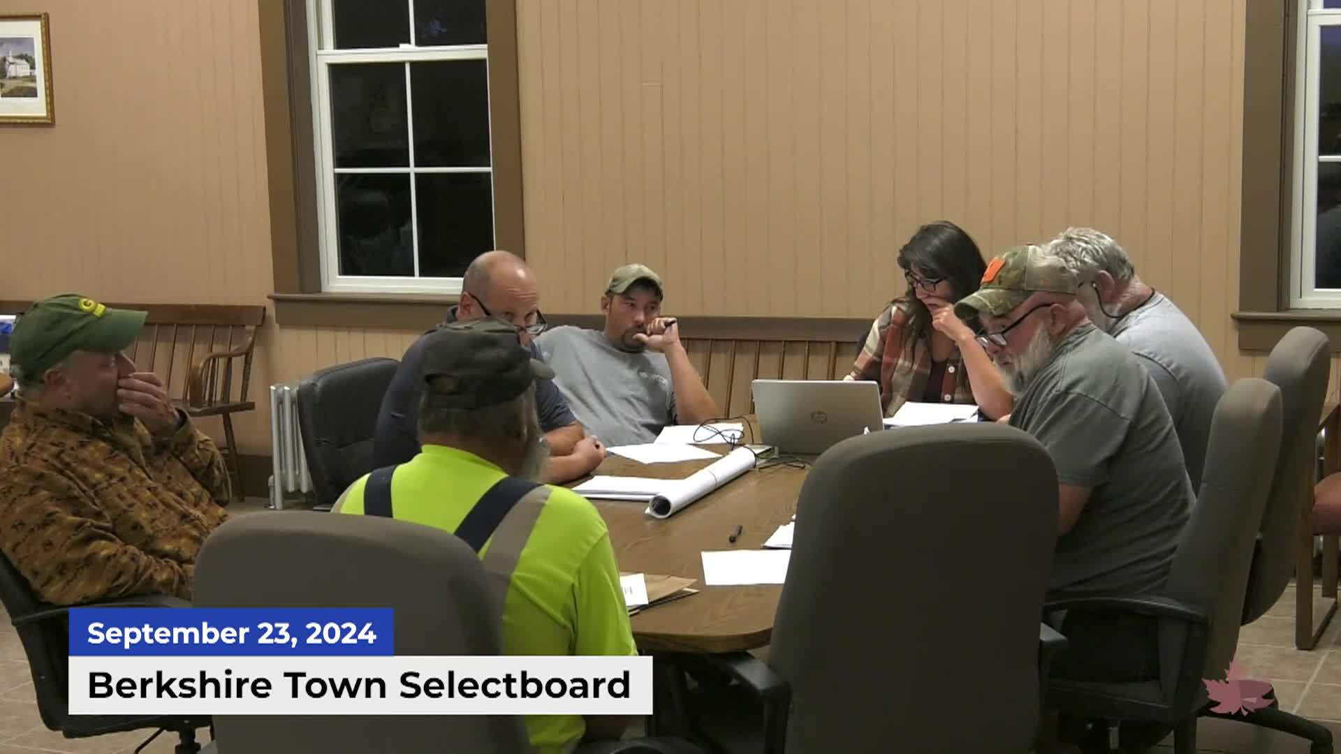 Thumbnail image for Berkshire Selectboard | 09/23/2024