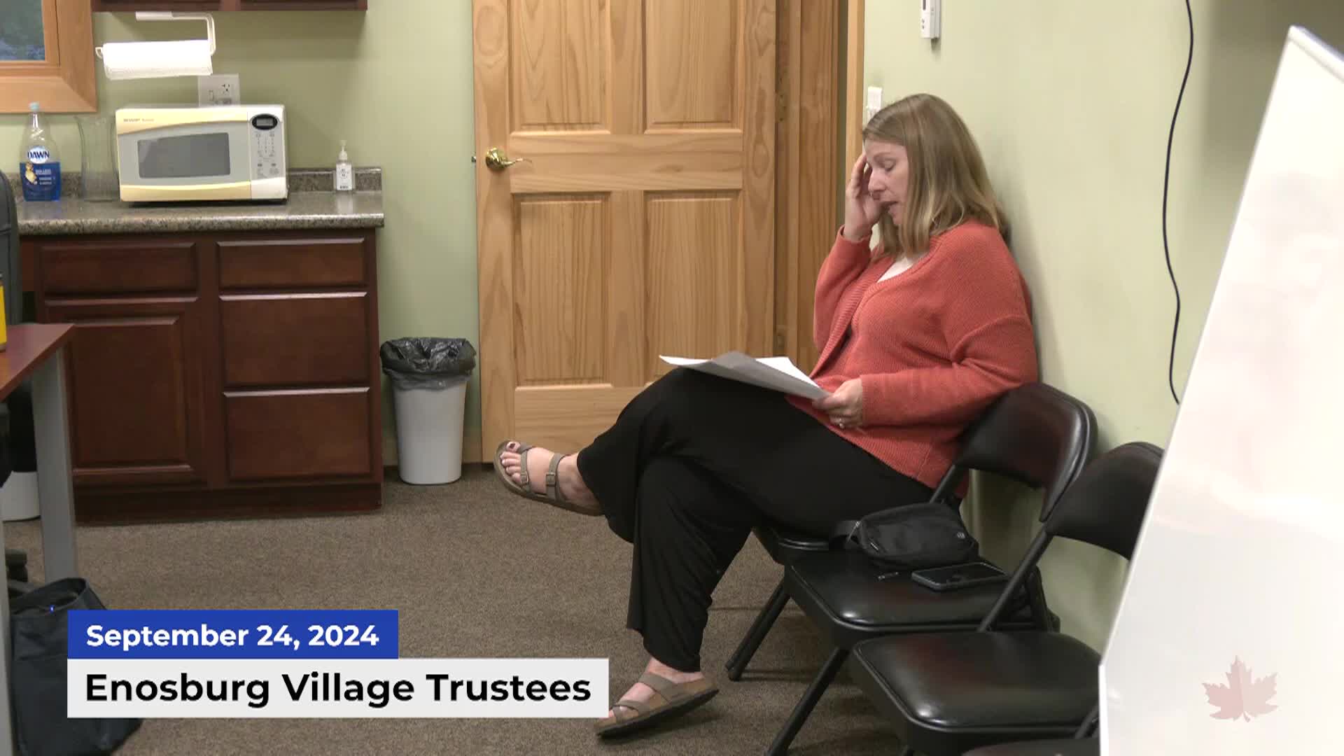 Enosburg Village Trustees | 09/24/2024