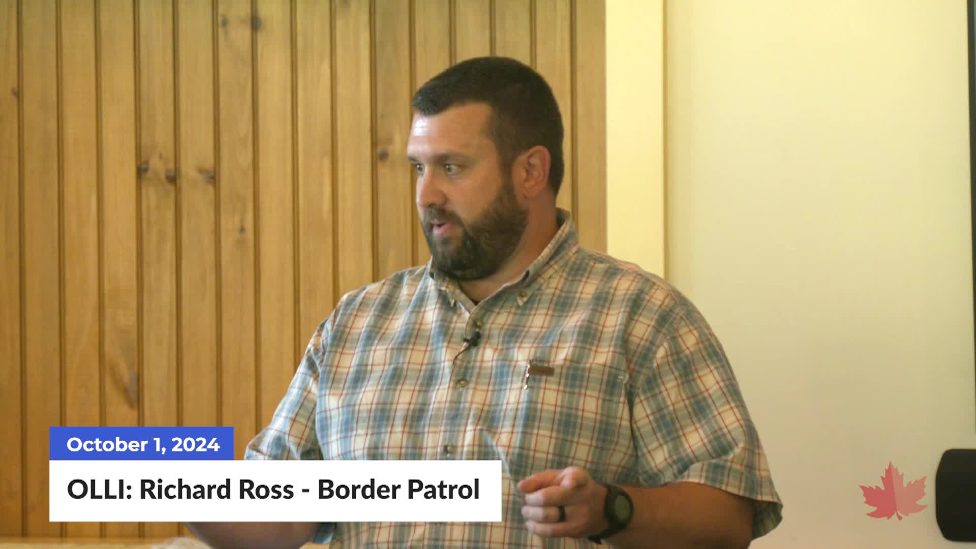 Thumbnail image for OLLI[Richard Ross - A Day in the Life of Border Patrol]