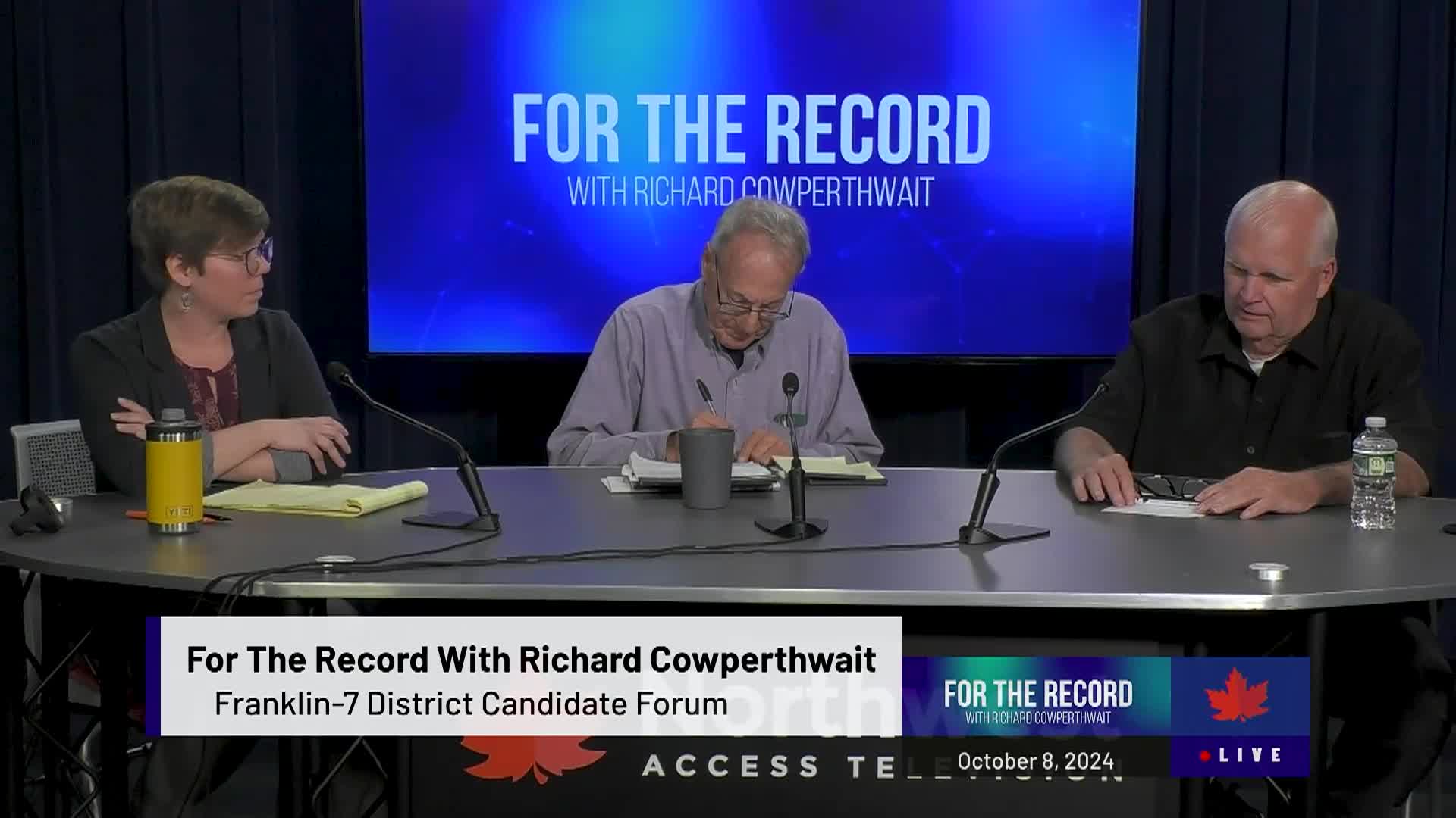 Thumbnail image for For The Record | Franklin 7 District Candidates | | 10/08/2024