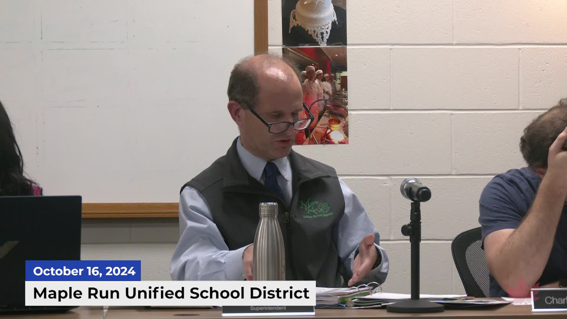Thumbnail image for MRUSD Schoolboard Meeting | 10/16/2024