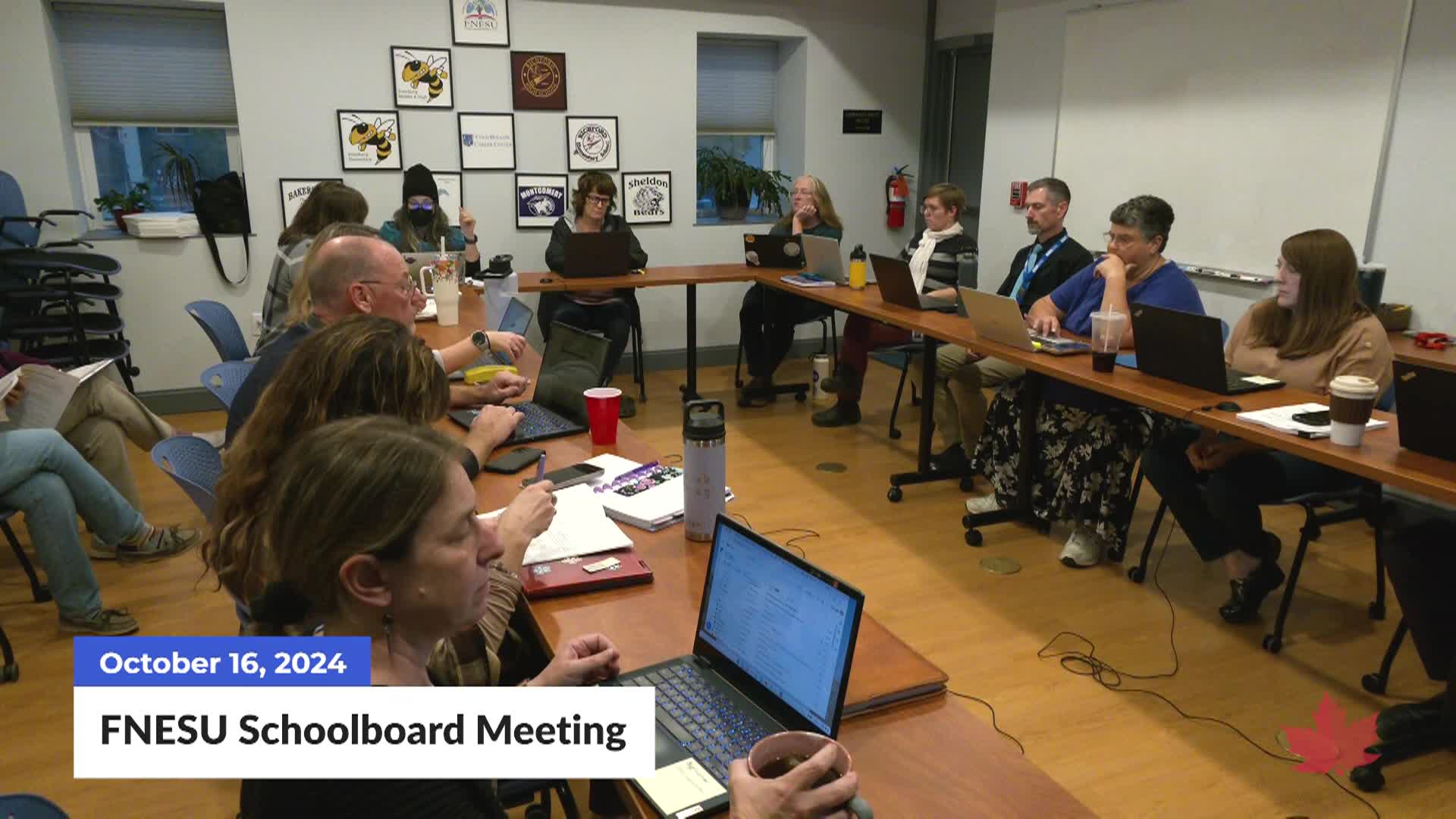 Thumbnail image for FNESU Schoolboard Meeting | 10/16/2024