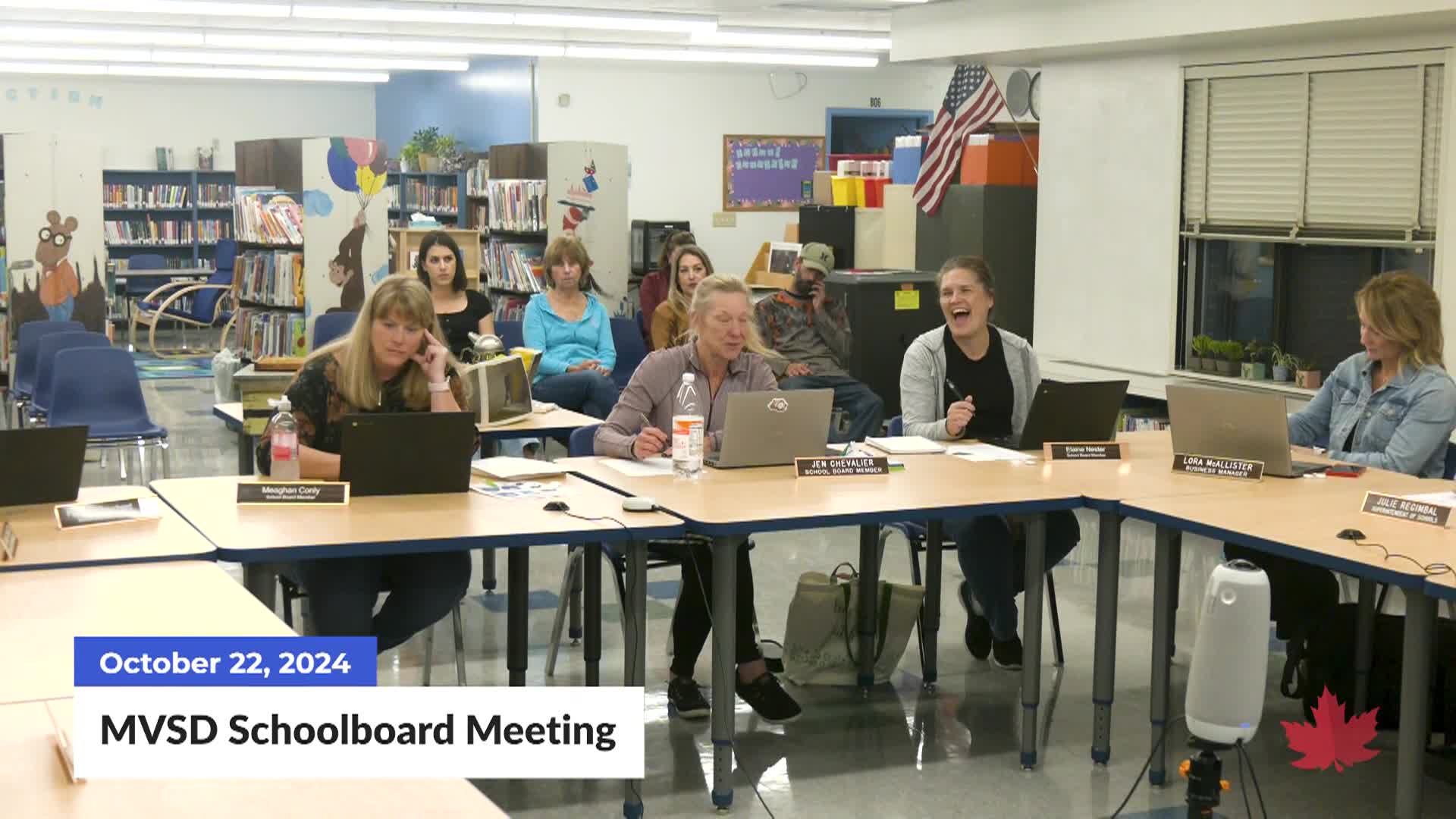 Thumbnail image for MVSD Schoolboard | 10/22/2024