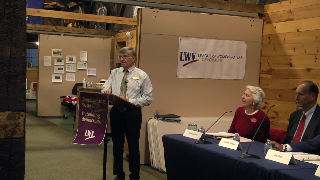 Thumbnail image for VT Senator Candidate Forum | 10/03/2024