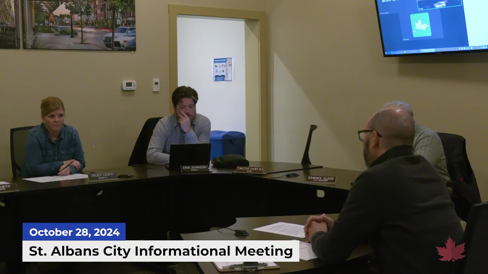 Thumbnail image for St. Albans City Informational Meeting | 10/28/2024