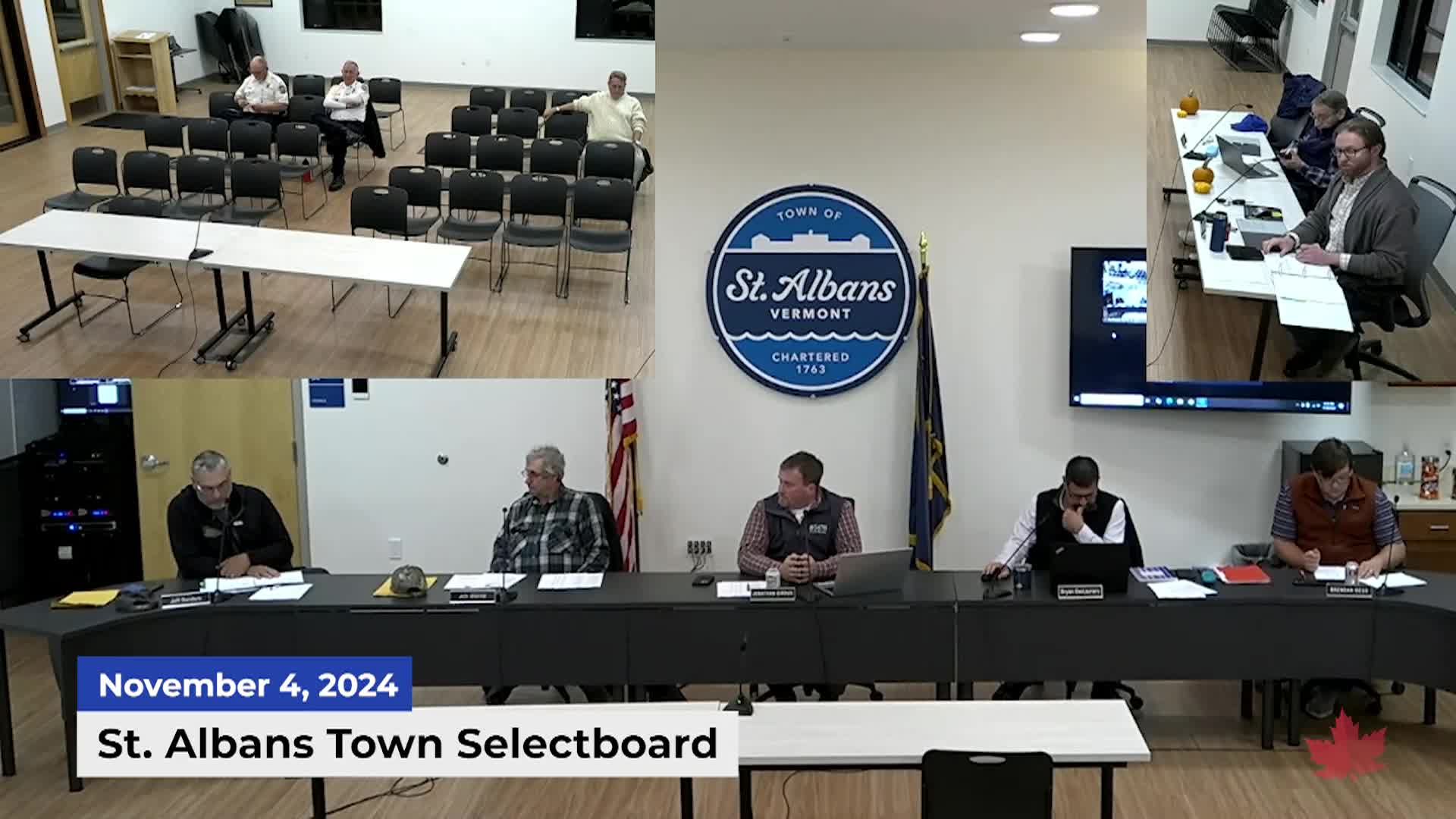 St Albans Town Selectboard | 11/04/2024