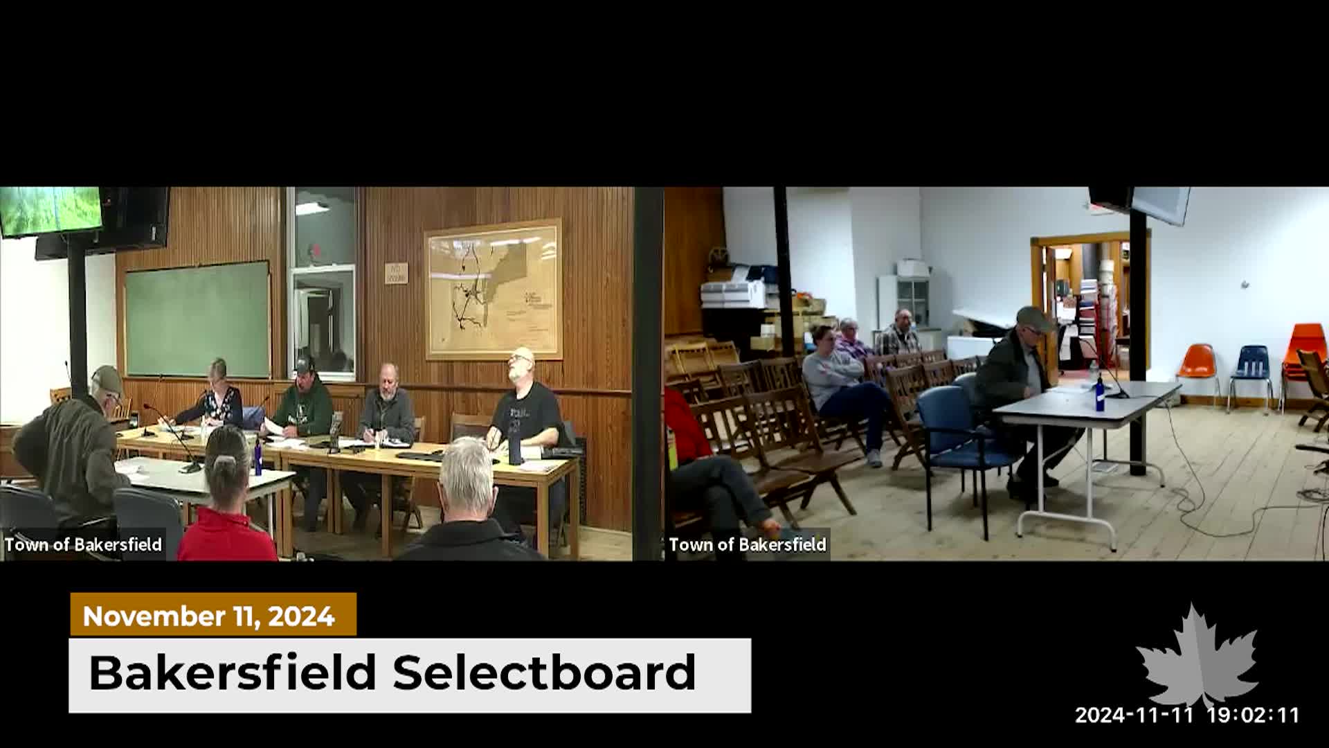 Thumbnail image for Bakersfield Selectboard | 11/11/2024