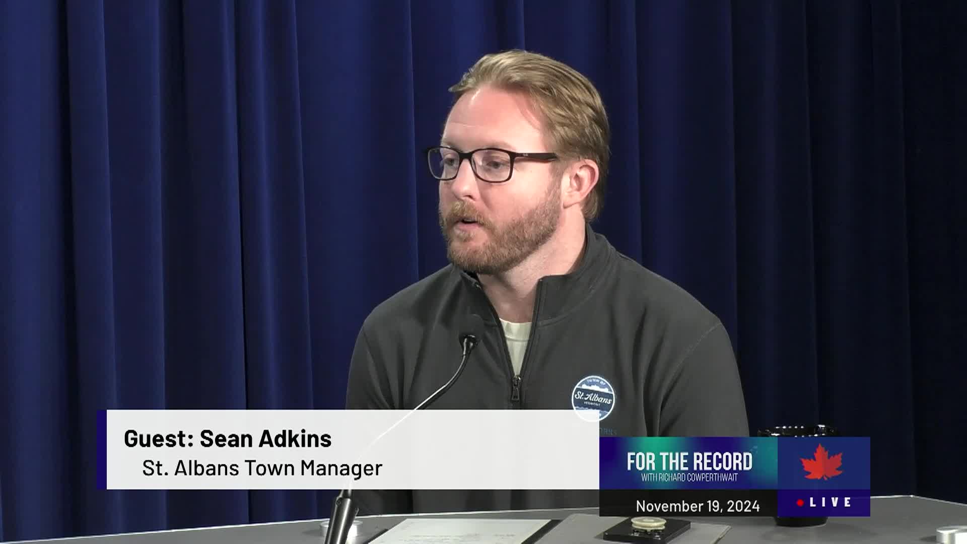 Thumbnail image for For The Record | St. Albans Town | 11/19/2024
