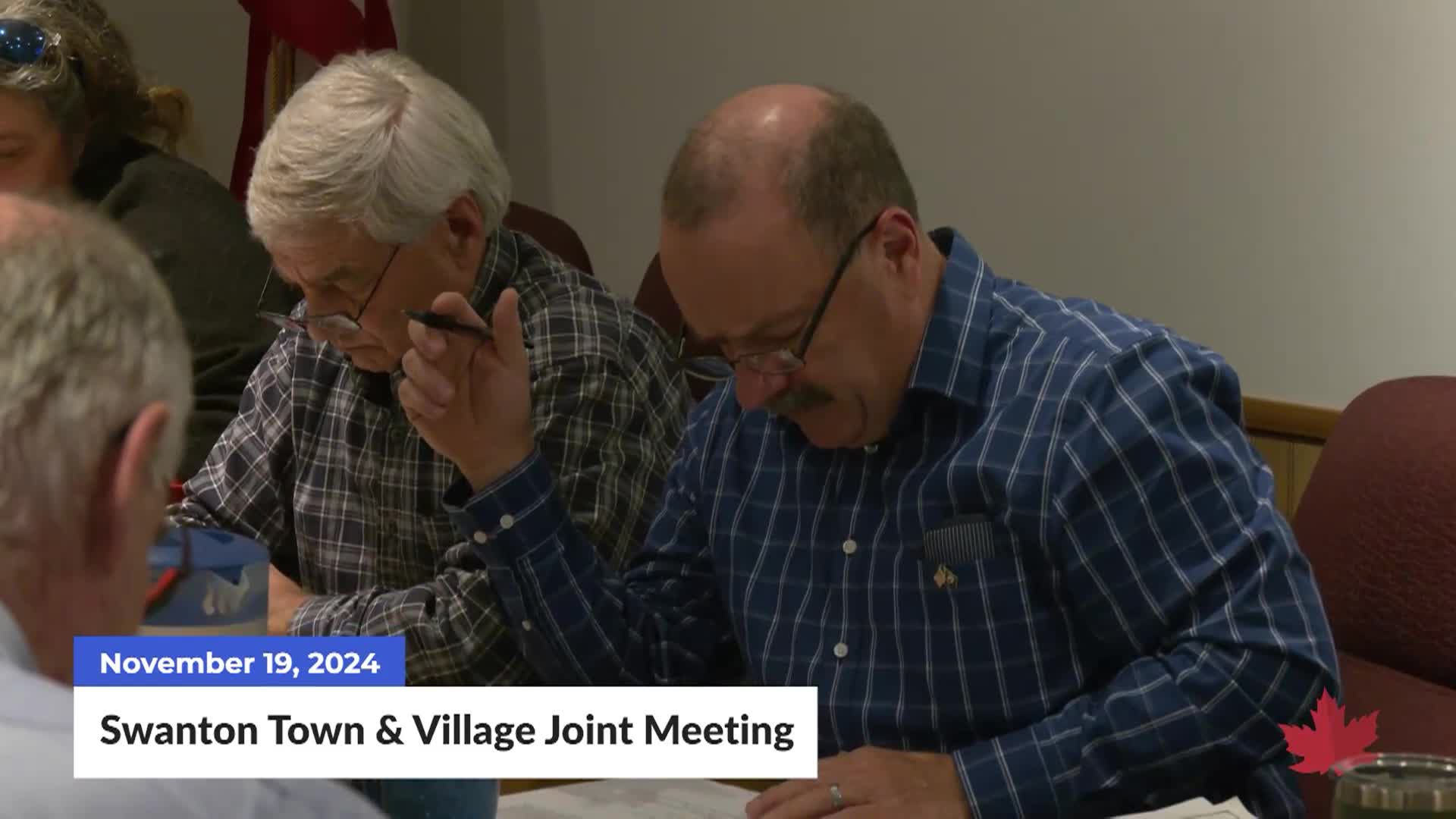 Swanton Town and Village Joint Meeting | 11/19/2024